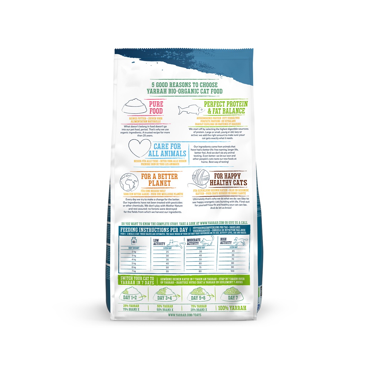 Yarrah croquettes bio pour chat adulte