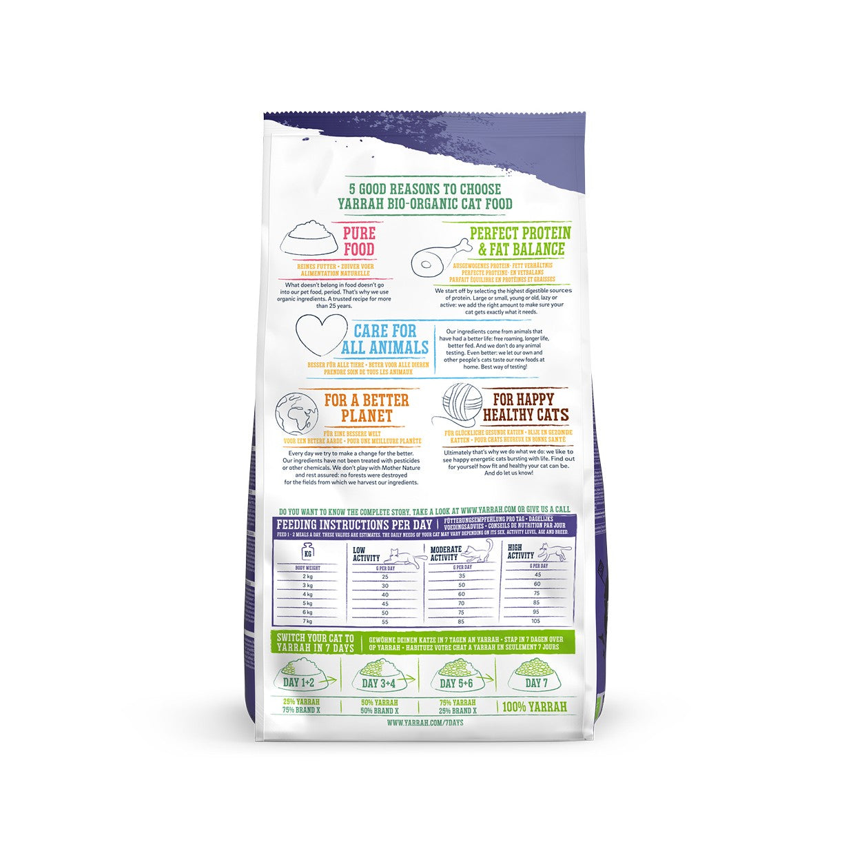 Yarrah croquettes bio pour chat stérilisé