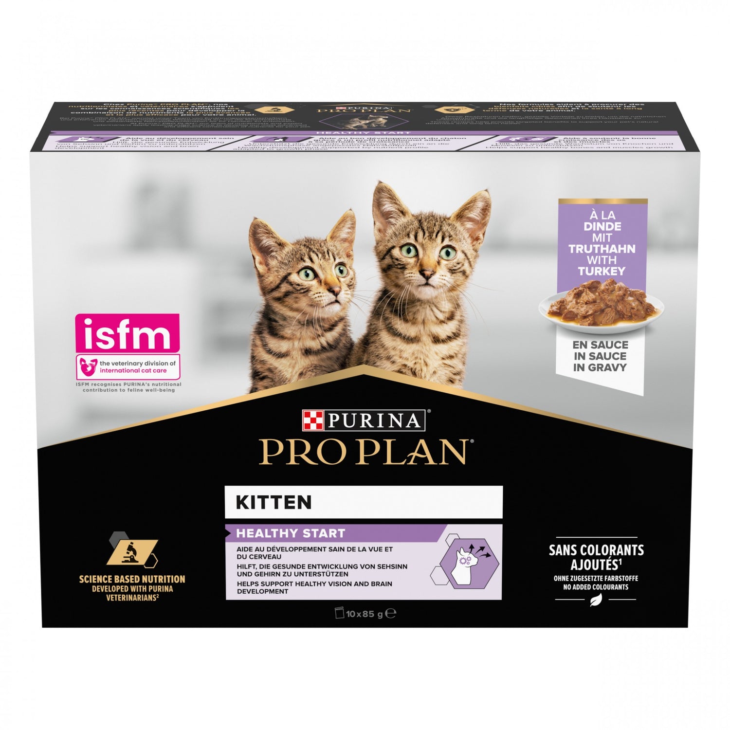 PRO PLAN Healthy Start Kitten en sauce à la Dinde - Pâtée pour chaton