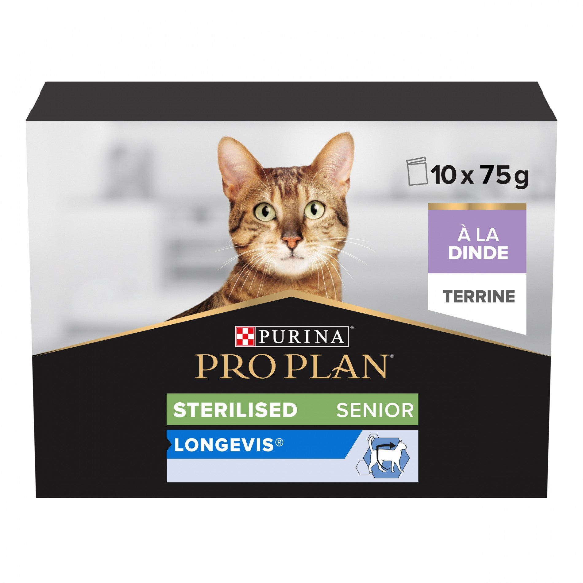 Proplan Nutrisavour Sterilised 7+ Longevis en mousse