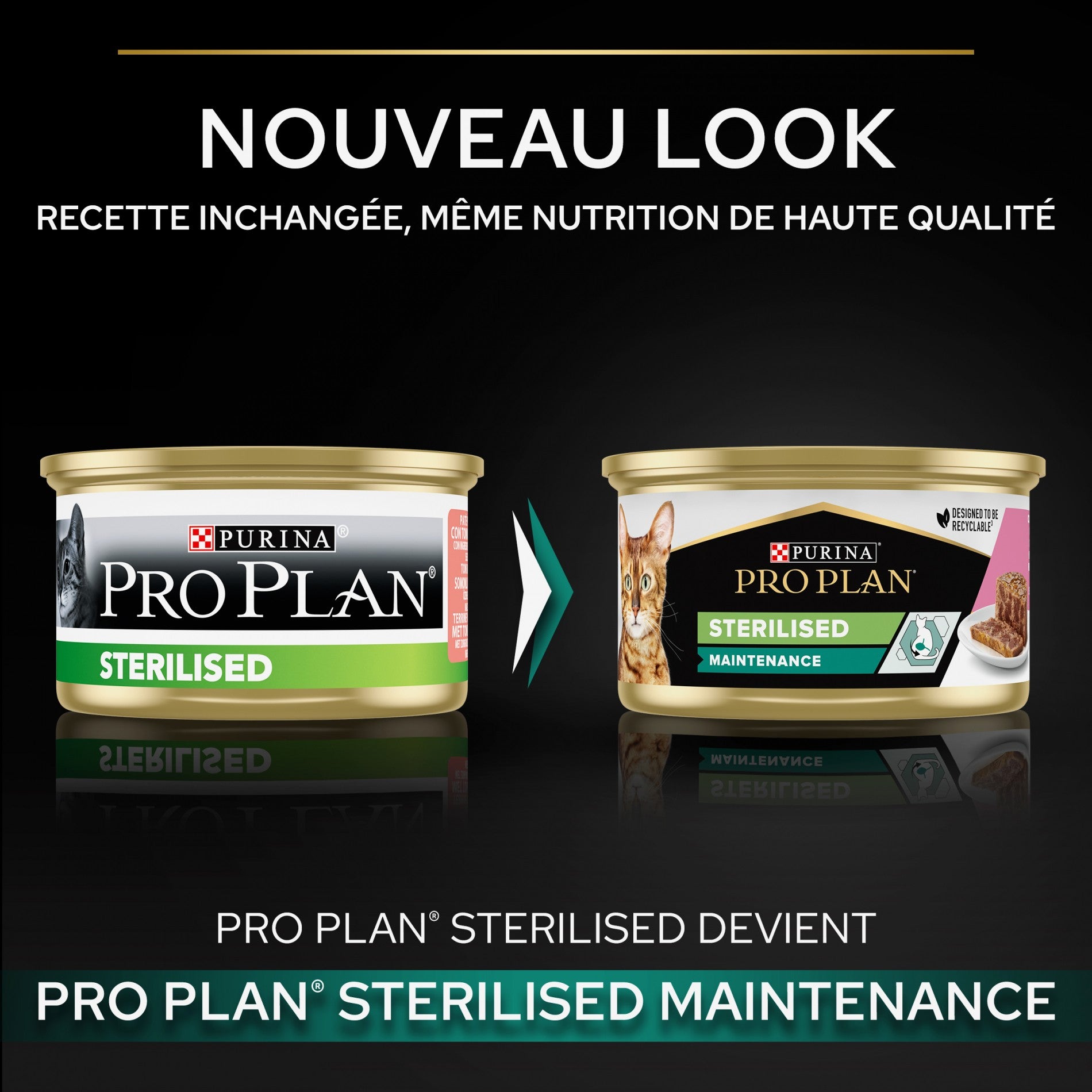 Proplan Sterilised Thon et Saumon - Lot 24 x 85 g