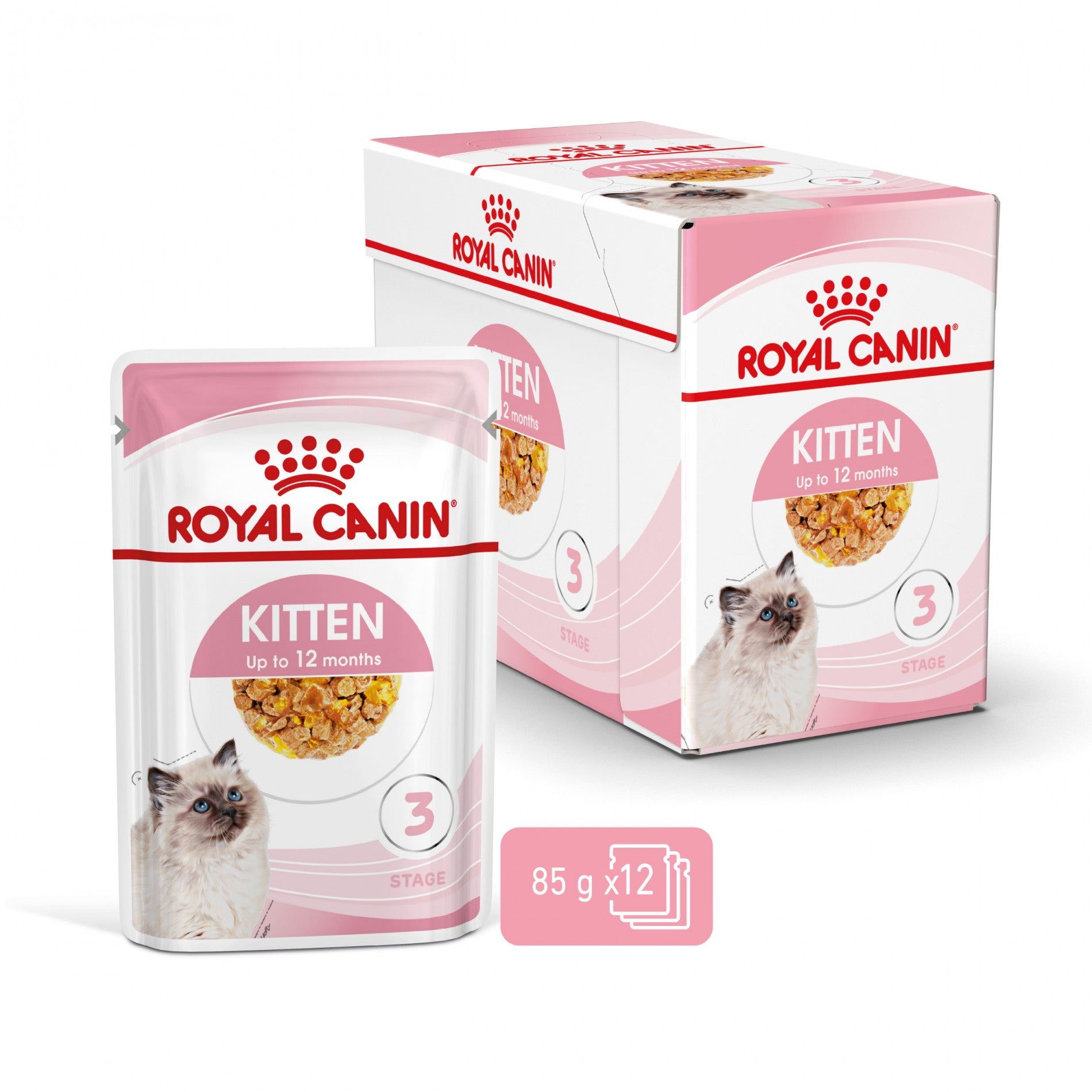 Royal Canin Kitten en Gelée - Pâtée pour chaton