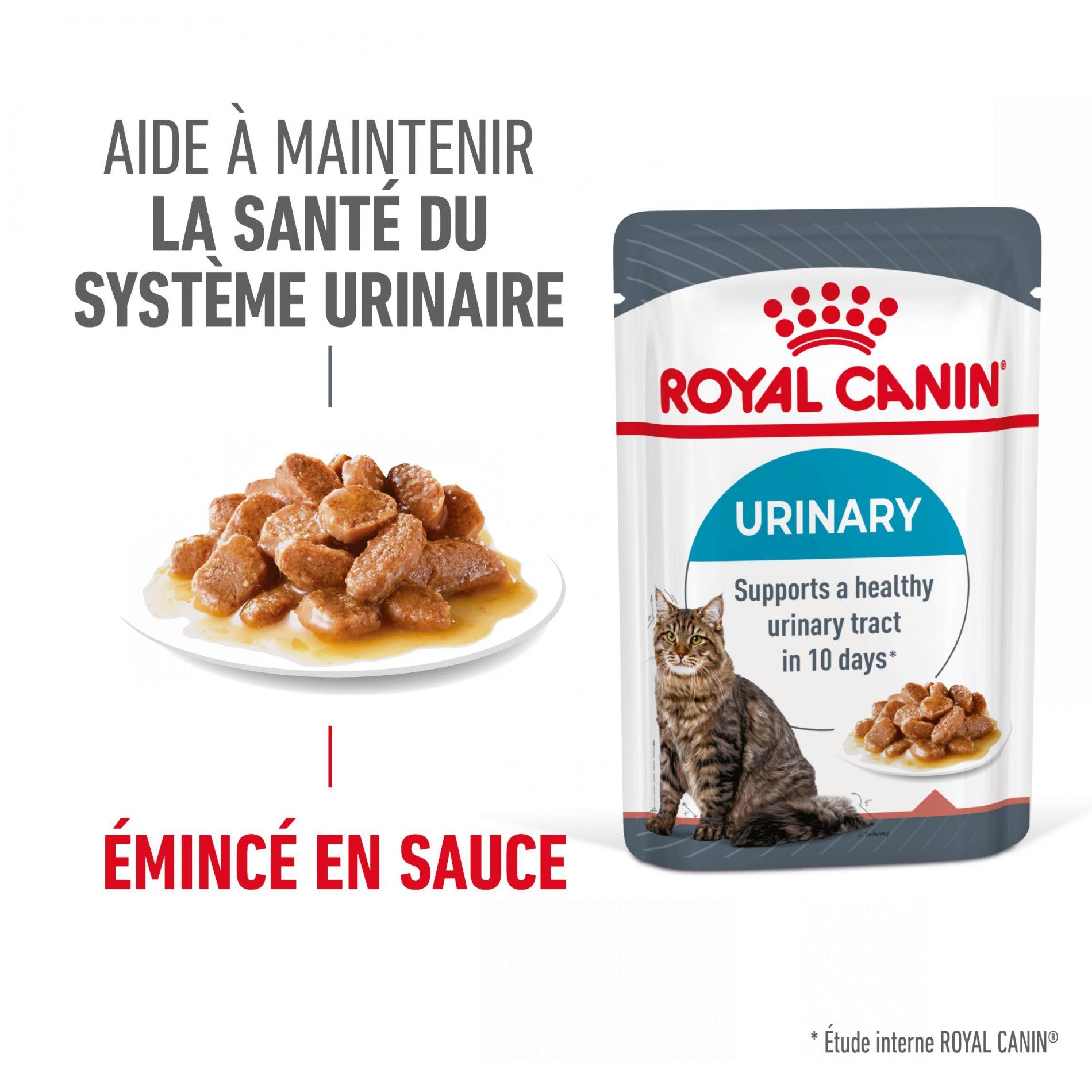 ROYAL CANIN Urinary Care en sauce - Pâtée pour chat