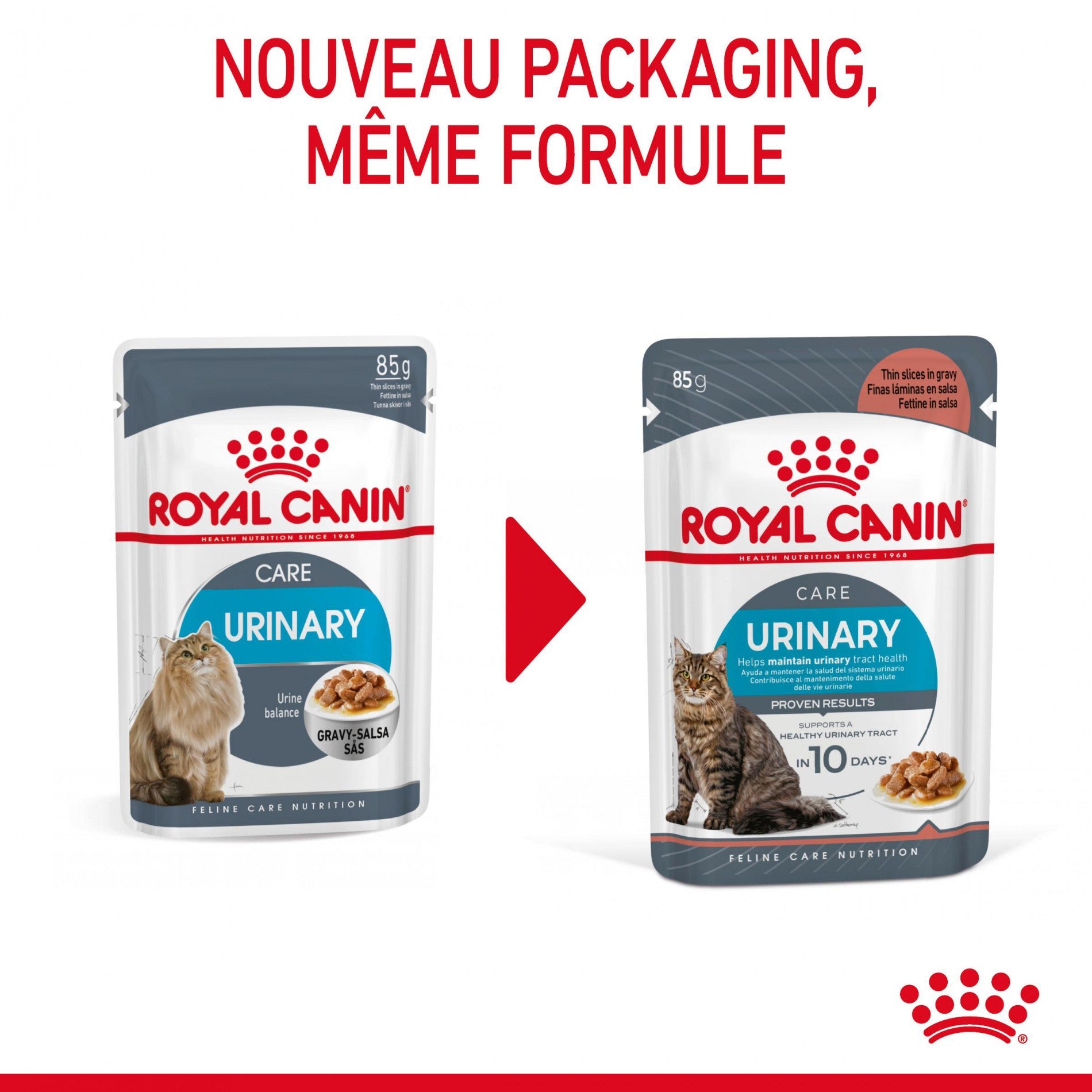 ROYAL CANIN Urinary Care en sauce - Pâtée pour chat