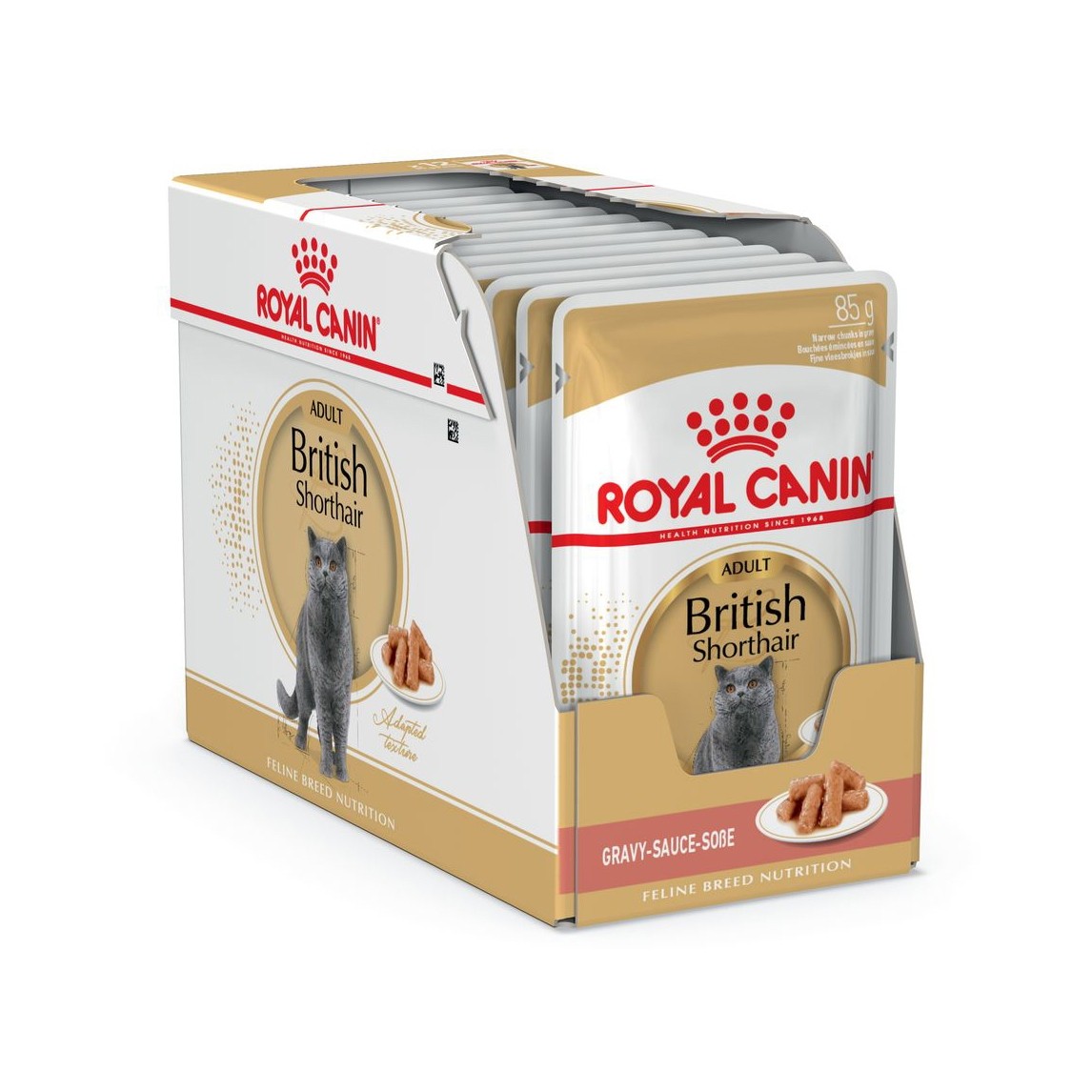 Royal Canin British Shorthair - Pâtée en sachet pour chat