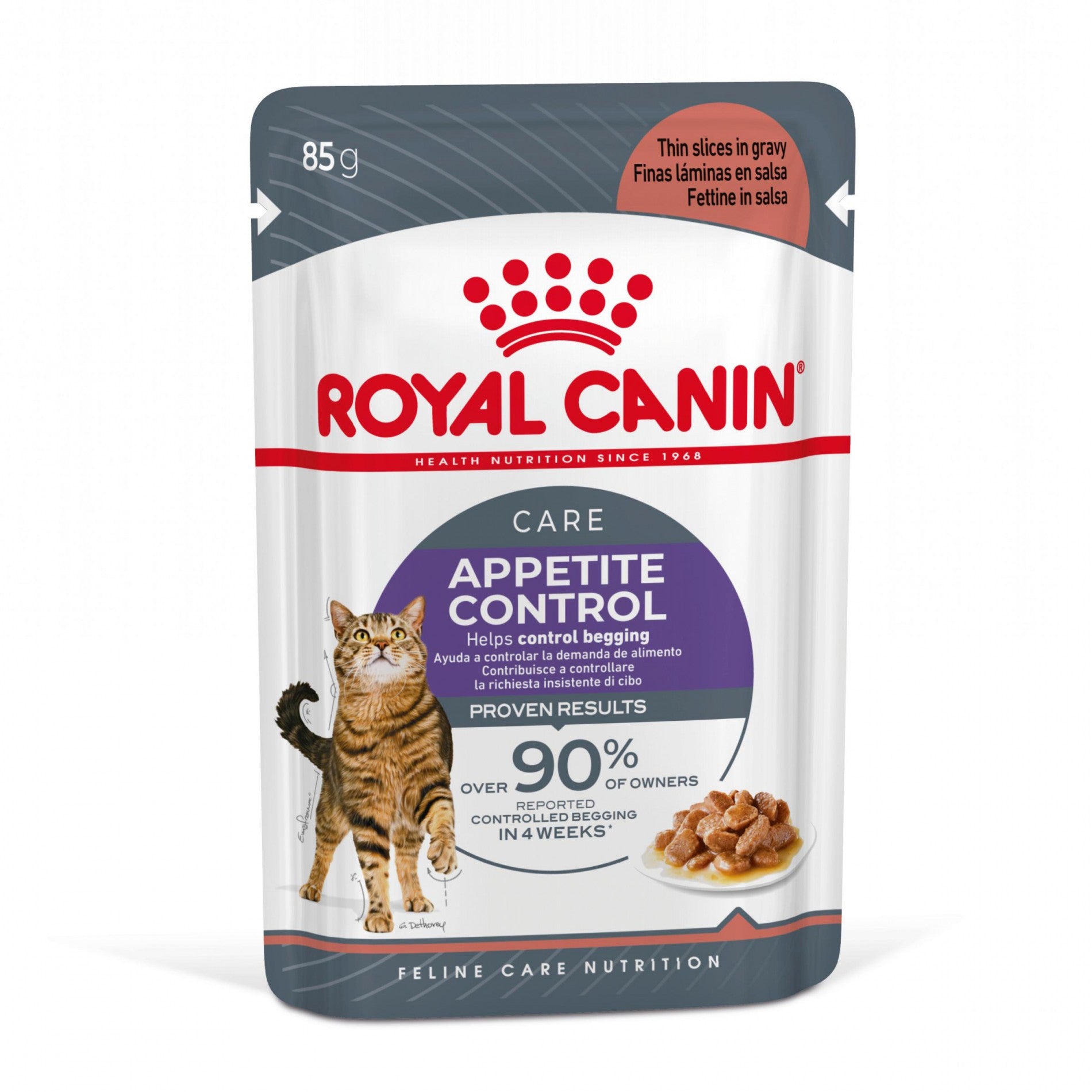ROYAL CANIN Appetite Control Care en Sauce – Pâtée pour chat