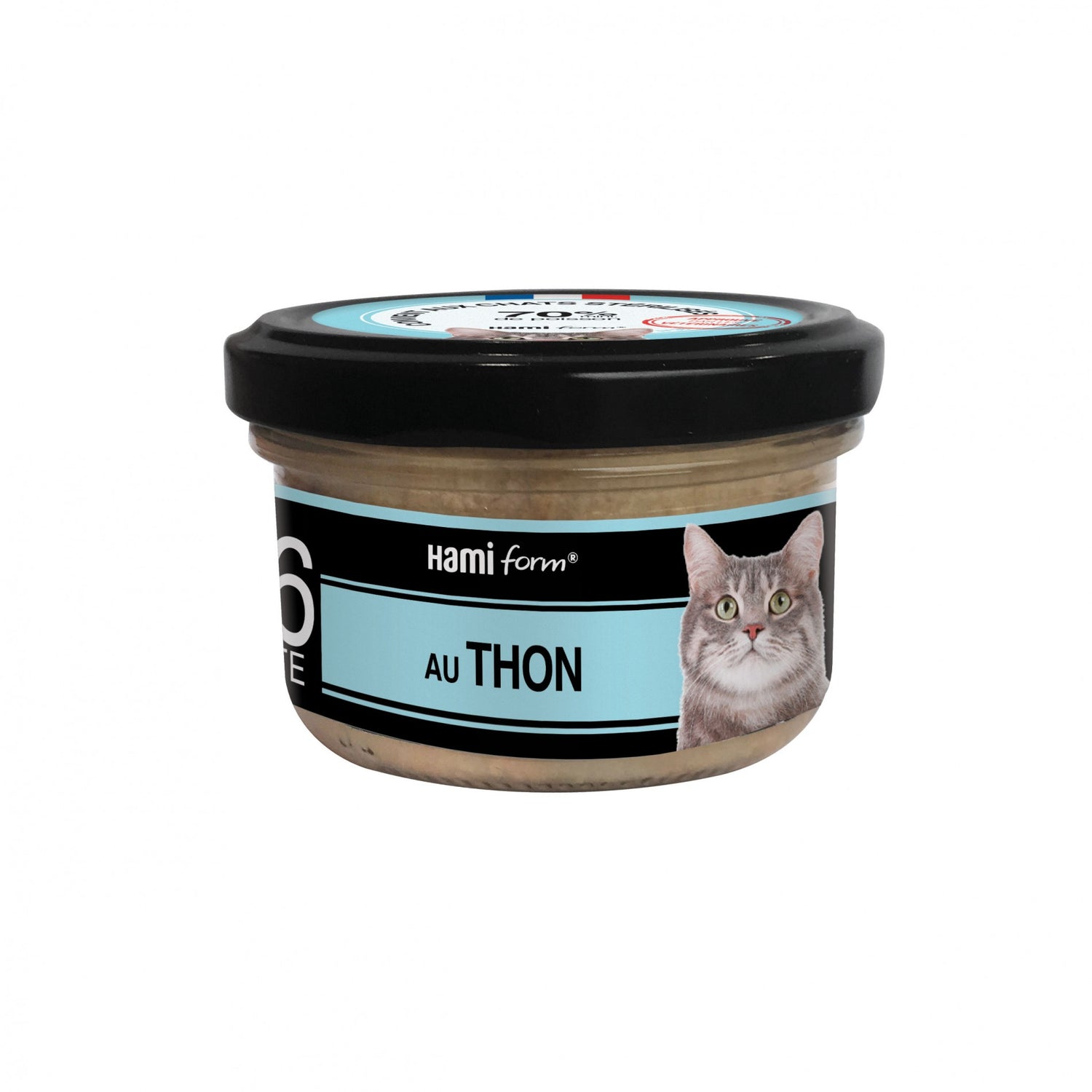 Les cuisinés pour chat - Pâtées au Thon - Lot de 8 x 80 g