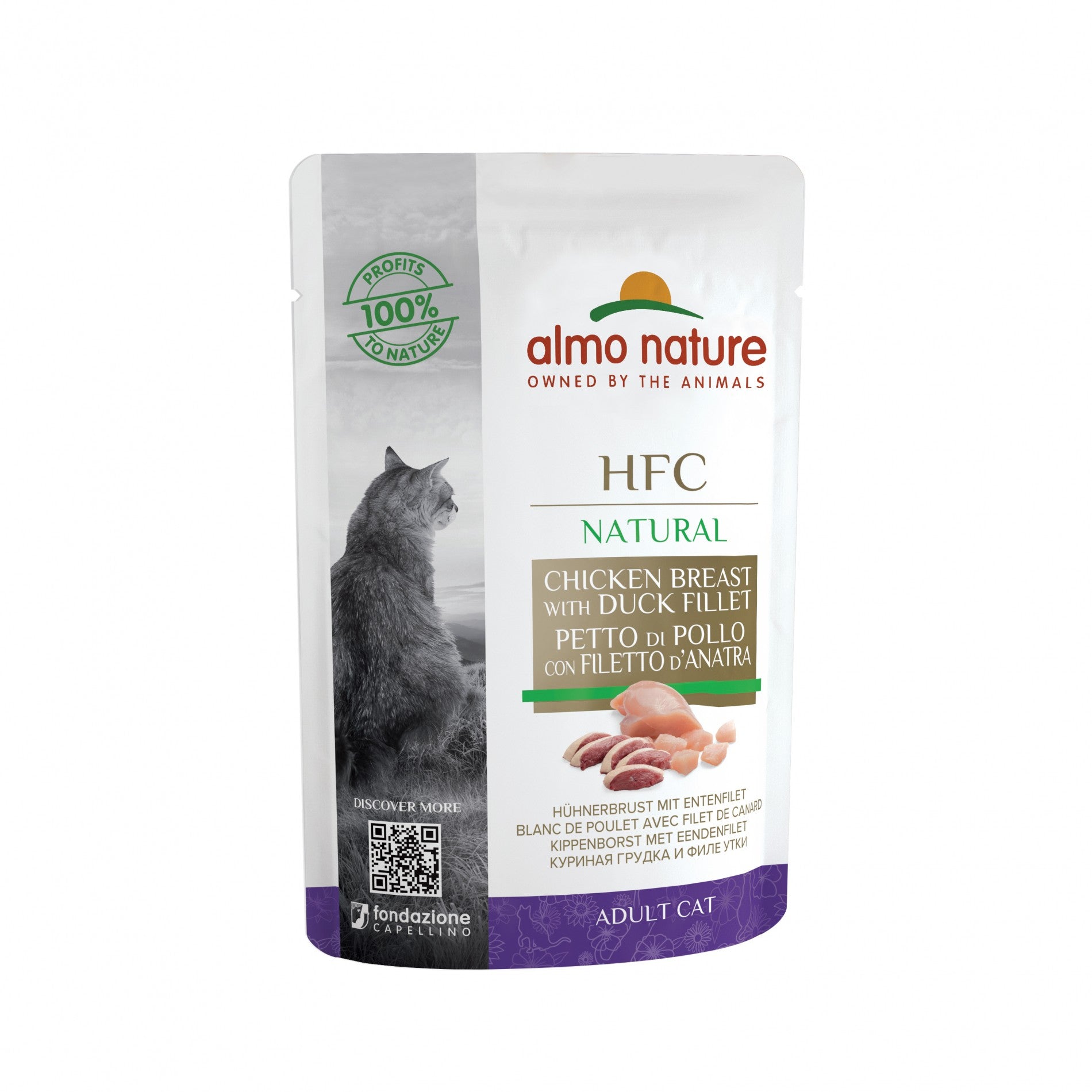 Almo Nature Pâtées Chat Adulte - HFC Natural - 24 x 55 g