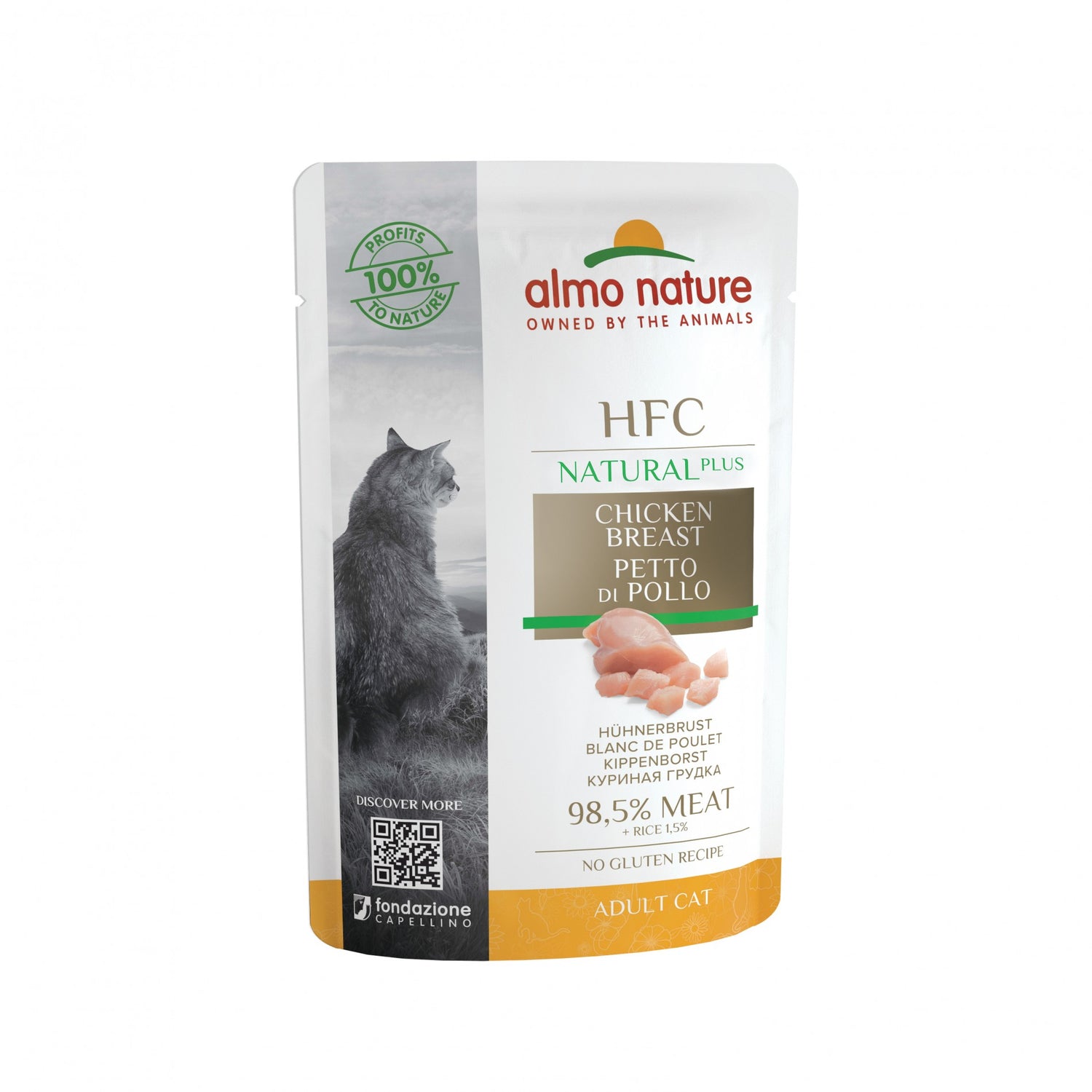 Almo Nature Pâtées Chat Adulte - HFC Natural + - 24 x 55 g