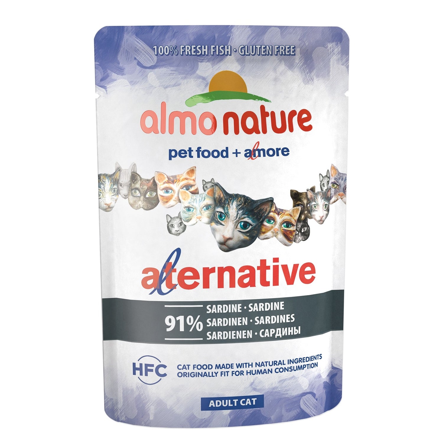 Almo Nature Pâtées Chat Adulte - HFC Natural + - 24 x 55 g