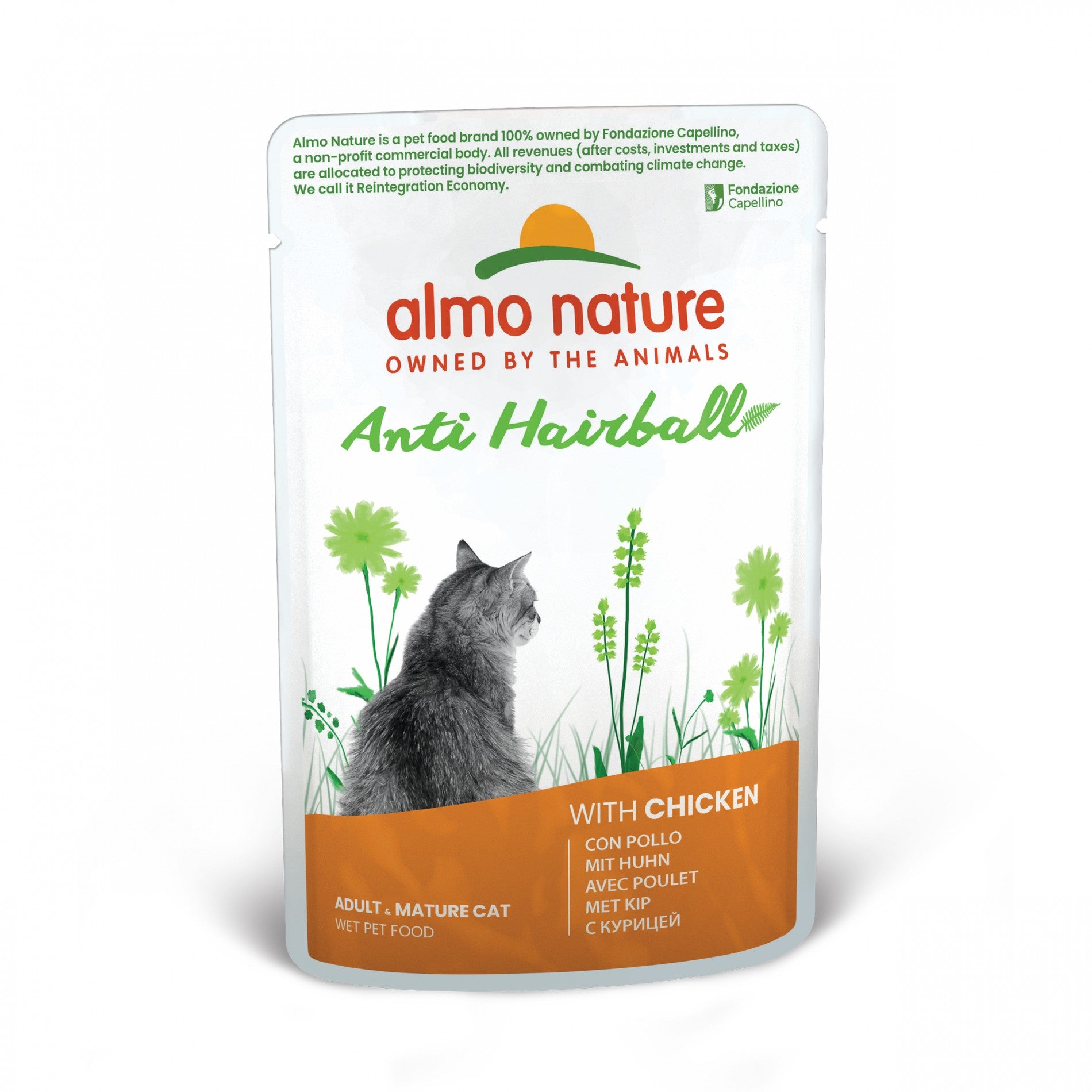 Almo Nature Pâtées Chat Adulte - Holistic Fonctionnel Anti Hairball - 30 x 70 g