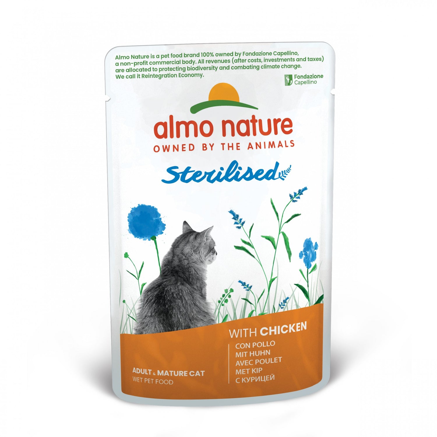 Almo Nature Pâtées Chat Adult - Holistic Fonctionnel Sterilised - 30 x 70 g