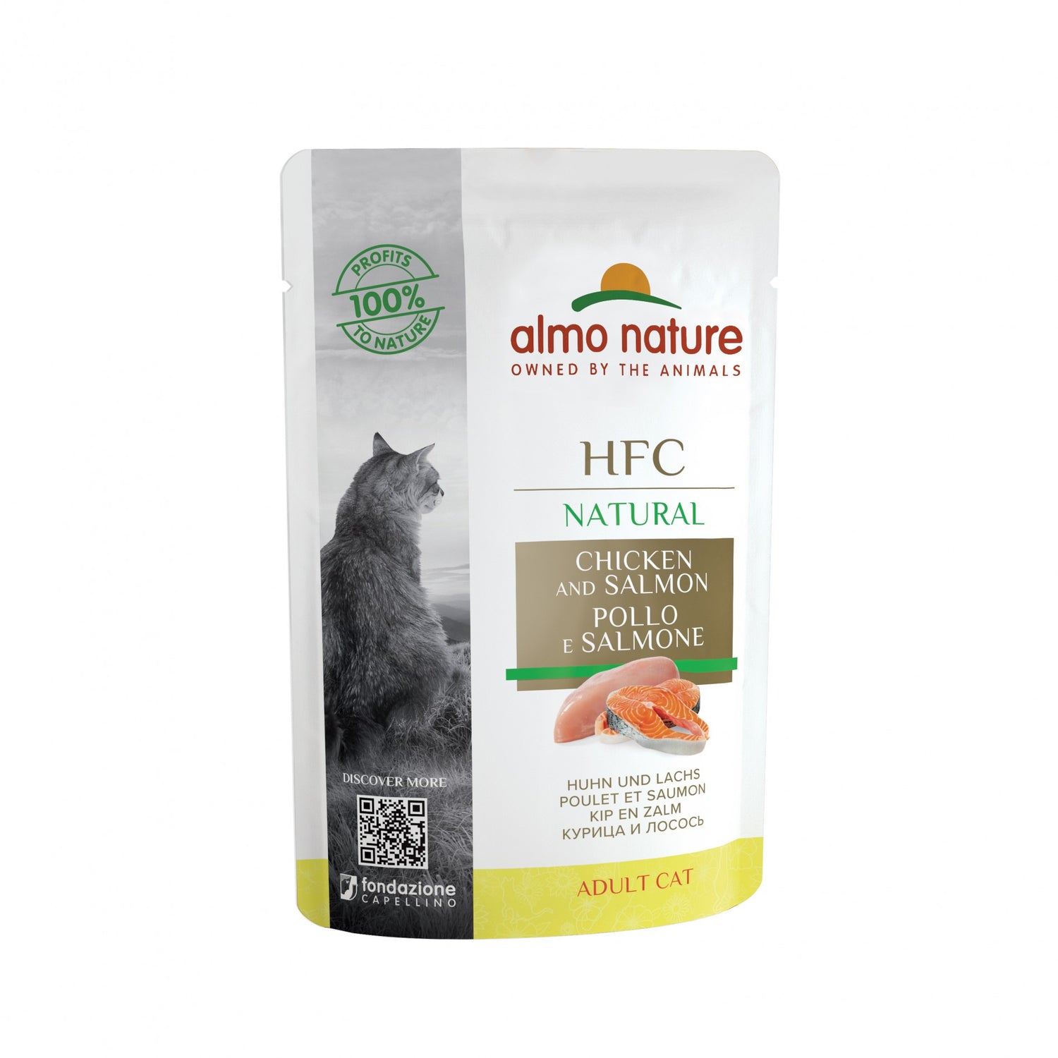 Almo Nature Pâtées Chat Adulte - HFC Natural - 24 x 55 g