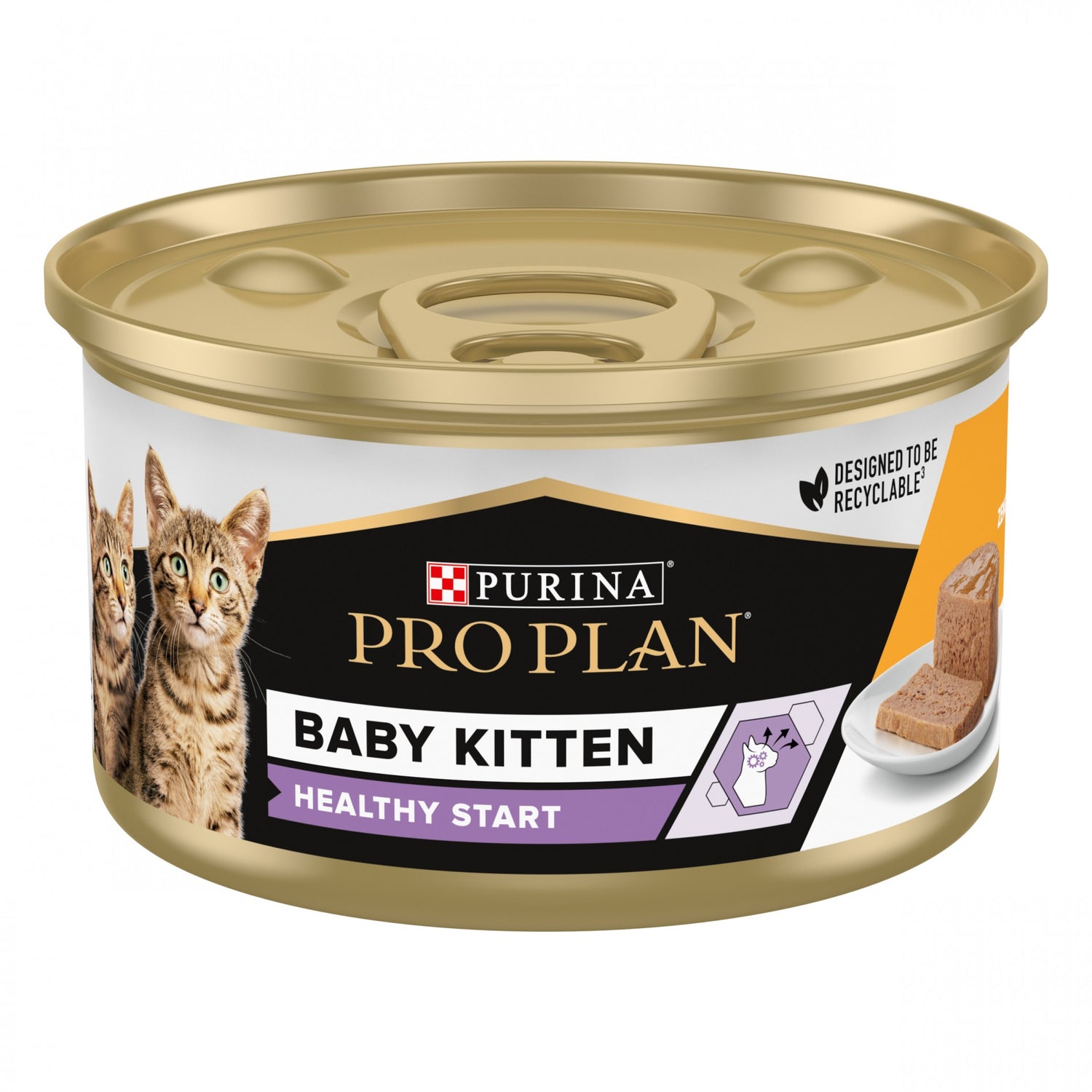 PRO PLAN Healthy Start Baby Kitten en mousse au Poulet - Pâtée pour chaton