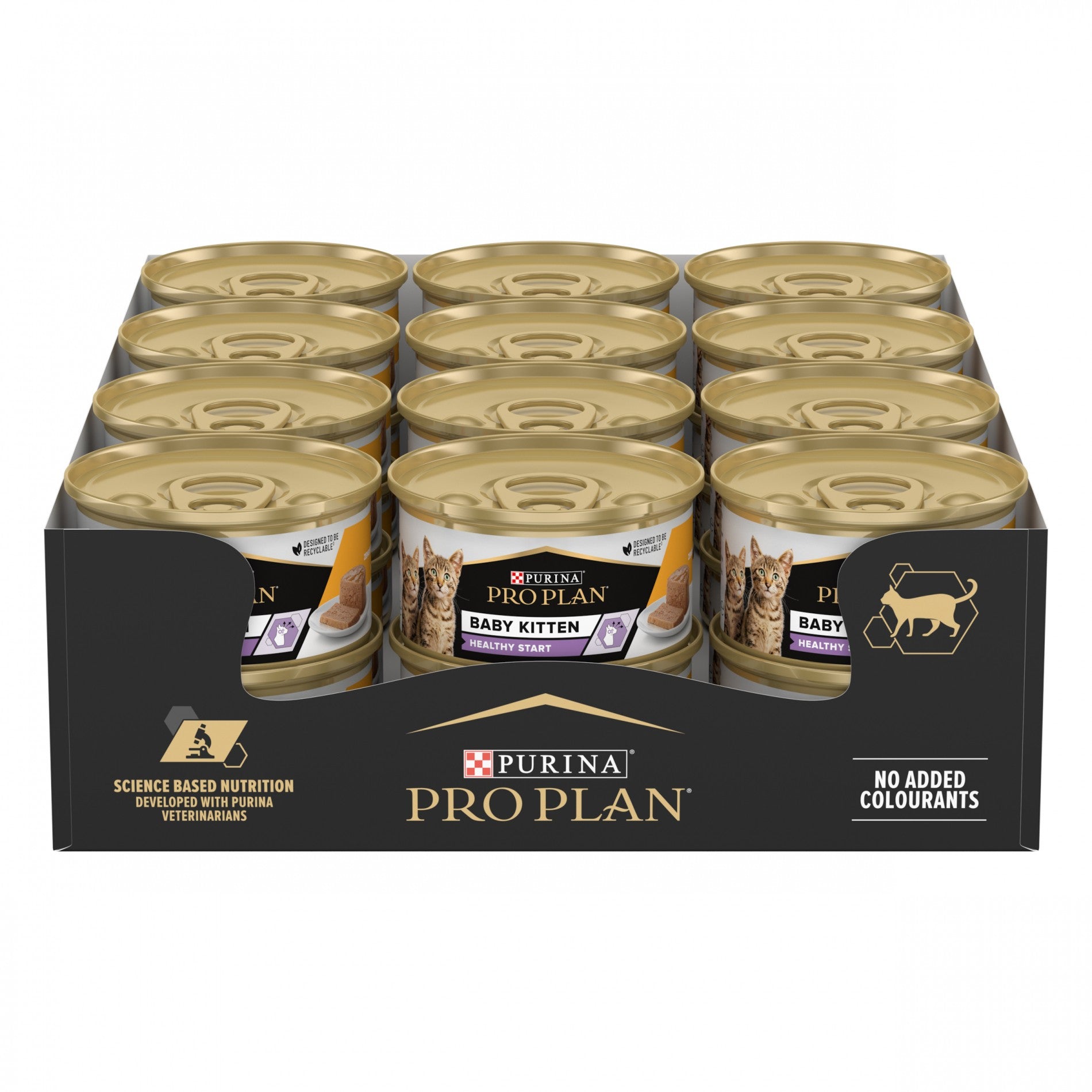 PRO PLAN Healthy Start Baby Kitten en mousse au Poulet - Pâtée pour chaton