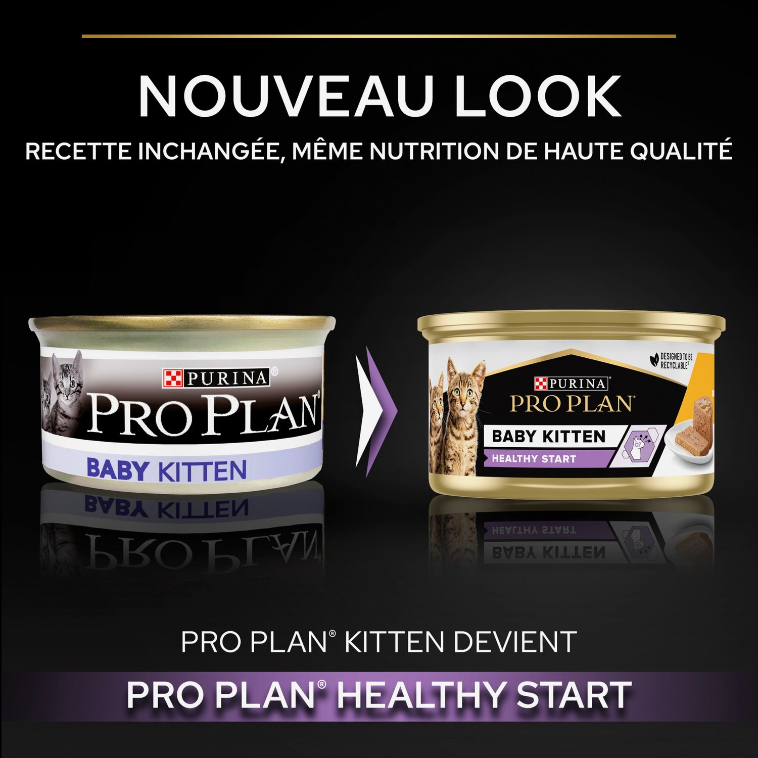 PRO PLAN Healthy Start Baby Kitten en mousse au Poulet - Pâtée pour chaton