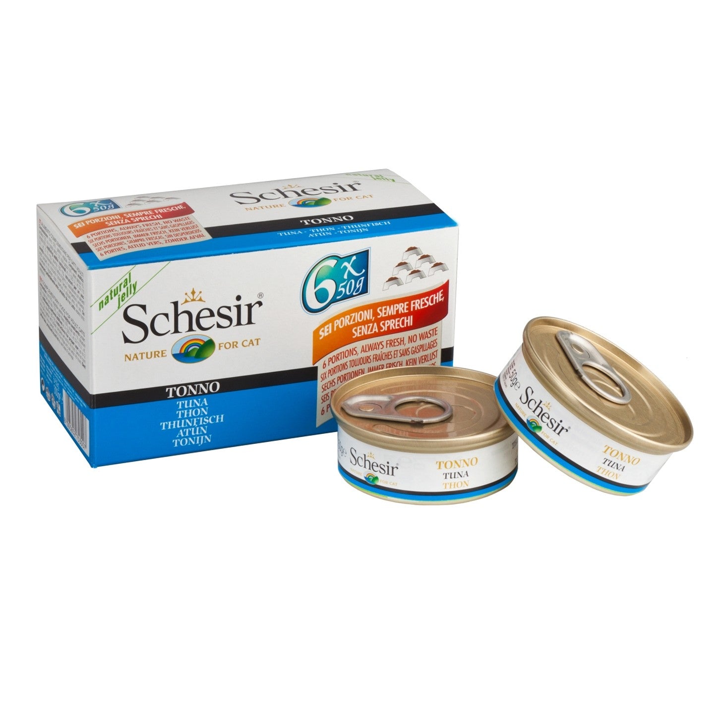 Schesir Pâtées en gelée Adult - 6 x 50 g