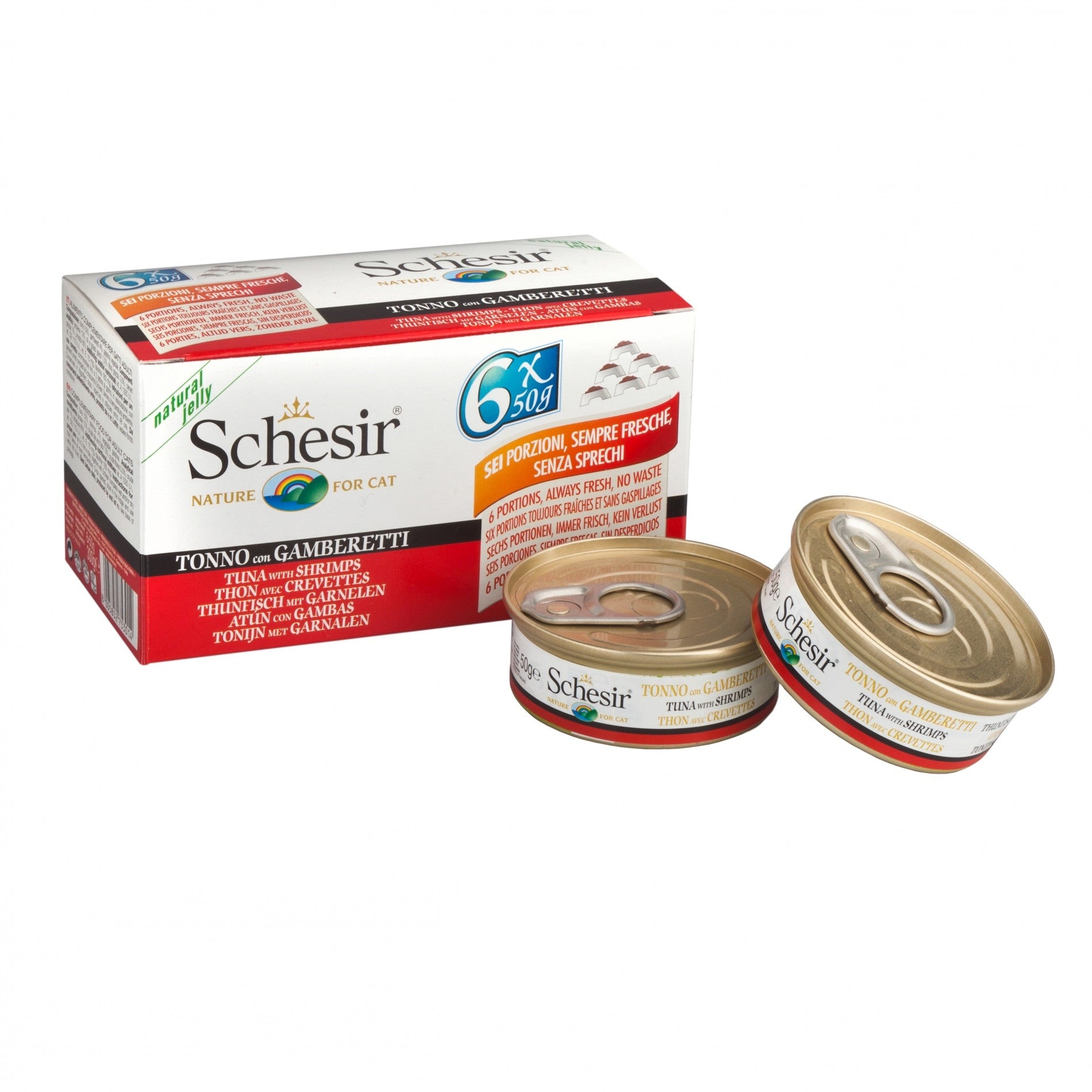 Schesir Pâtées en gelée Adult - 6 x 50 g