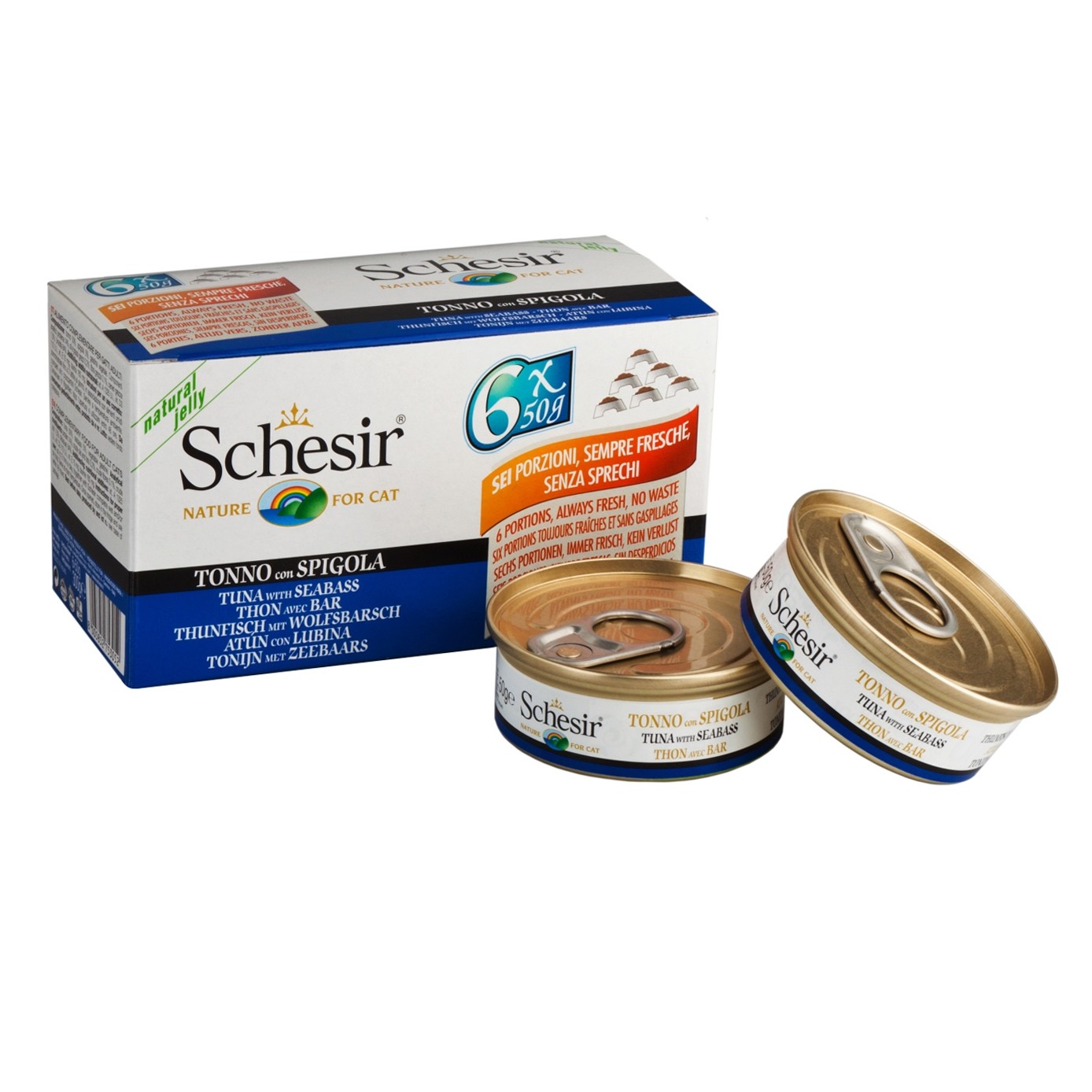 Schesir Pâtées en gelée Adult - 6 x 50 g