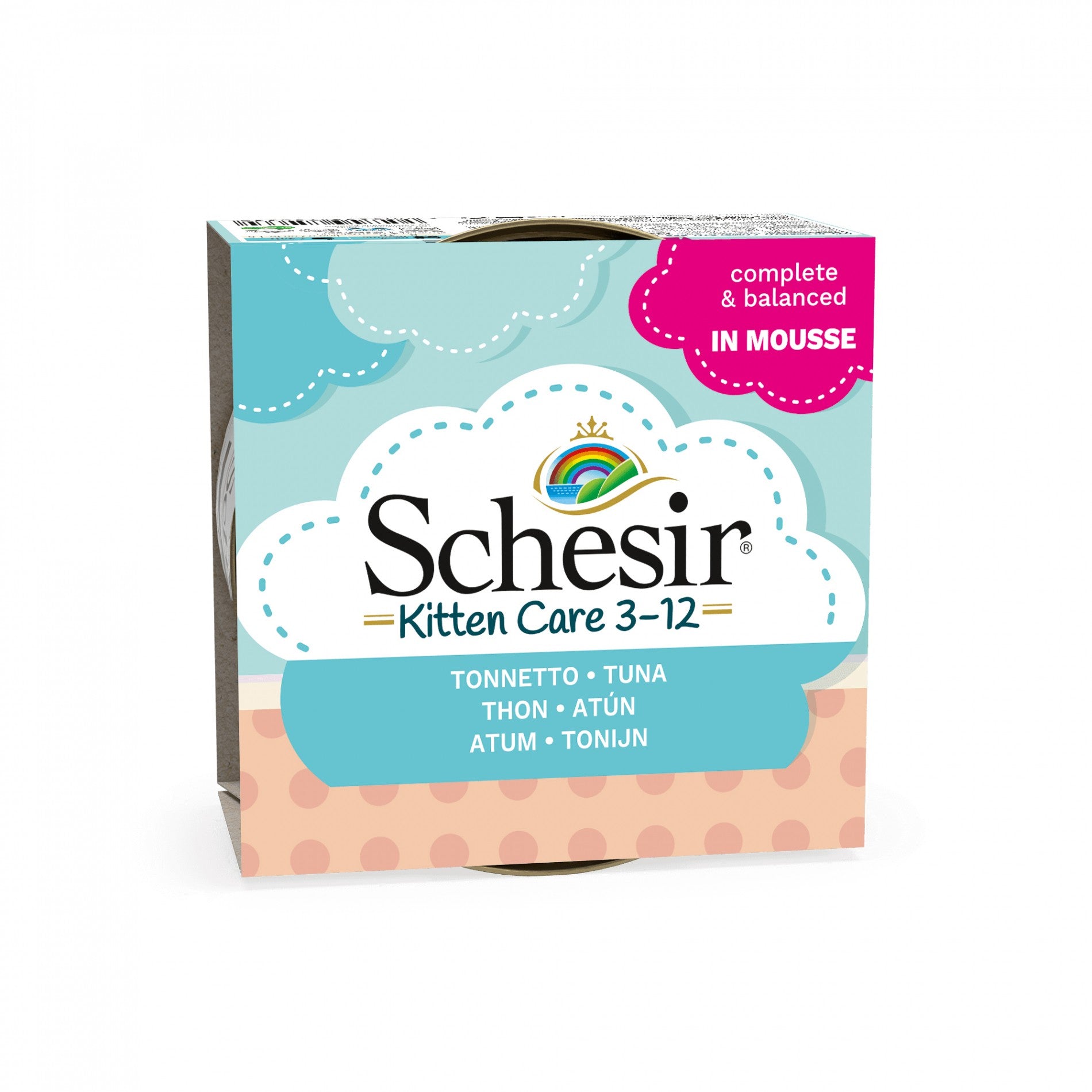 Schesir Pâtées en mousse Kitten - 14 x 85 g