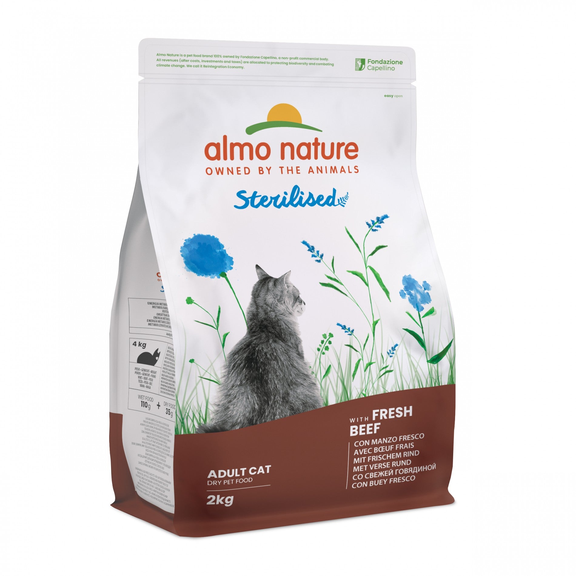 Almo Nature Croquettes Chat Adulte - Holistic Sterilised