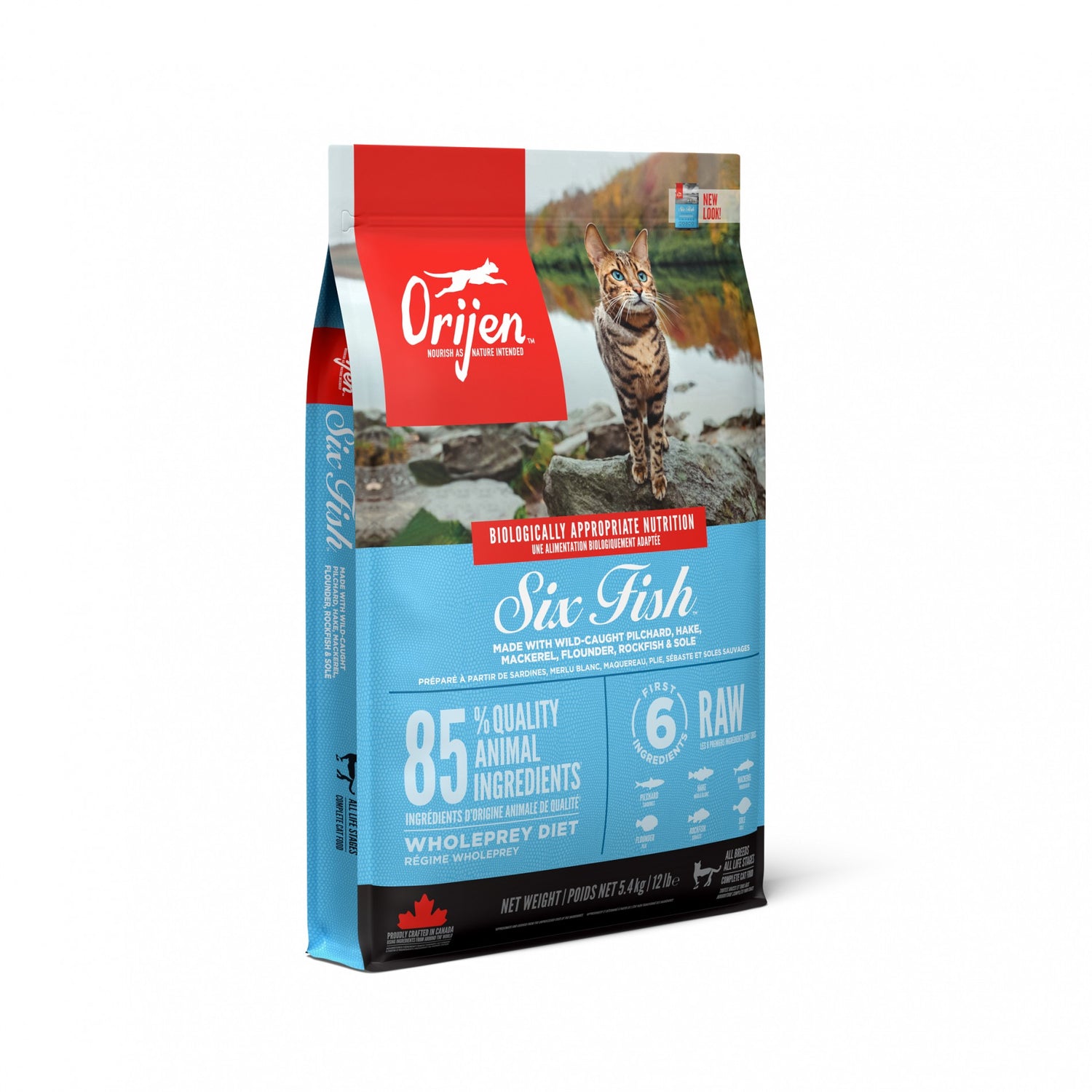 Orijen Croquettes Chat - 6 Fish Cat