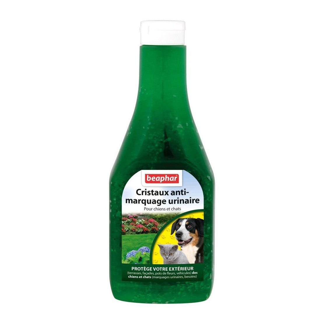 Cristaux anti-marquage urinaire