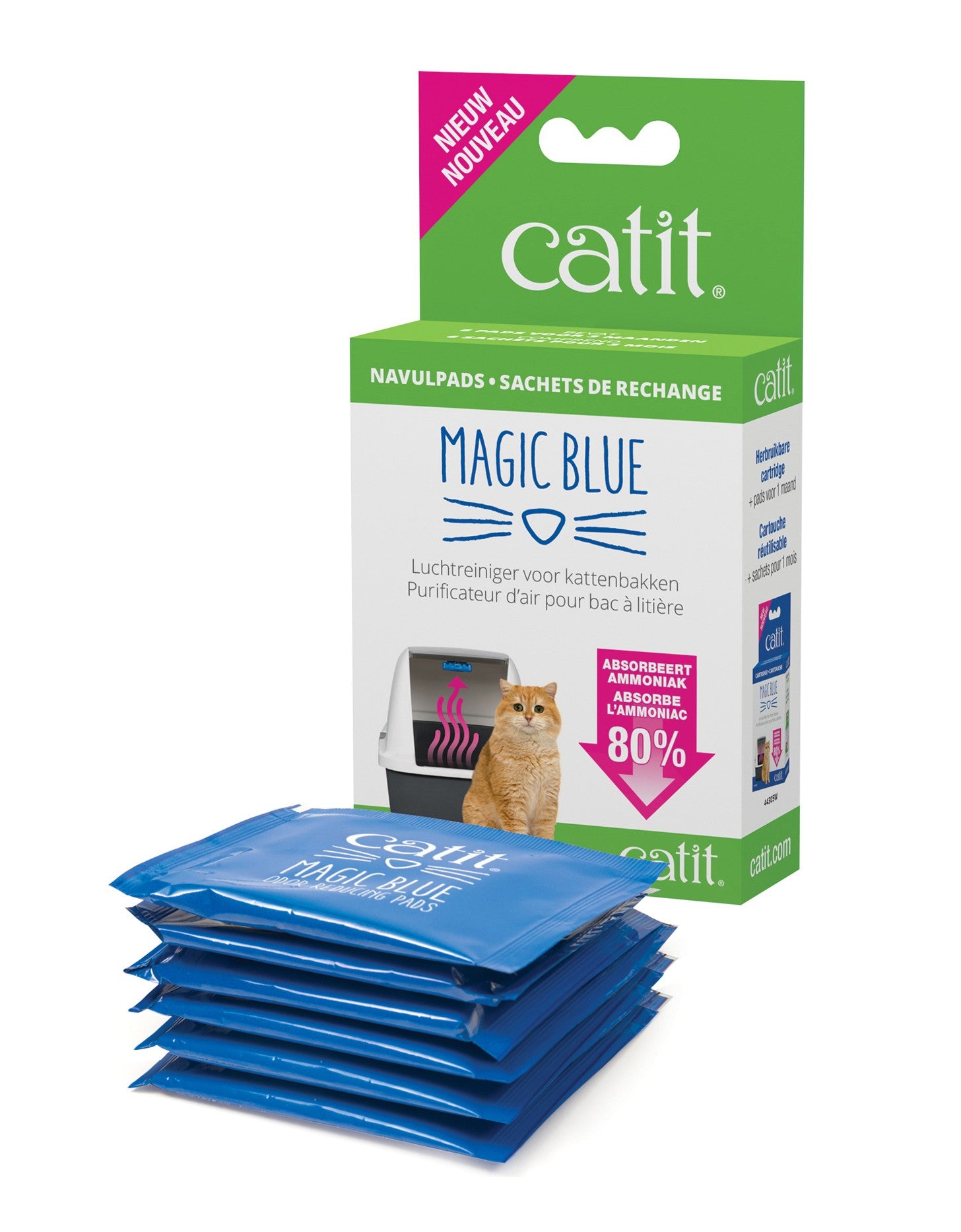 Recharges Magic Blue - Solution anti-odeur