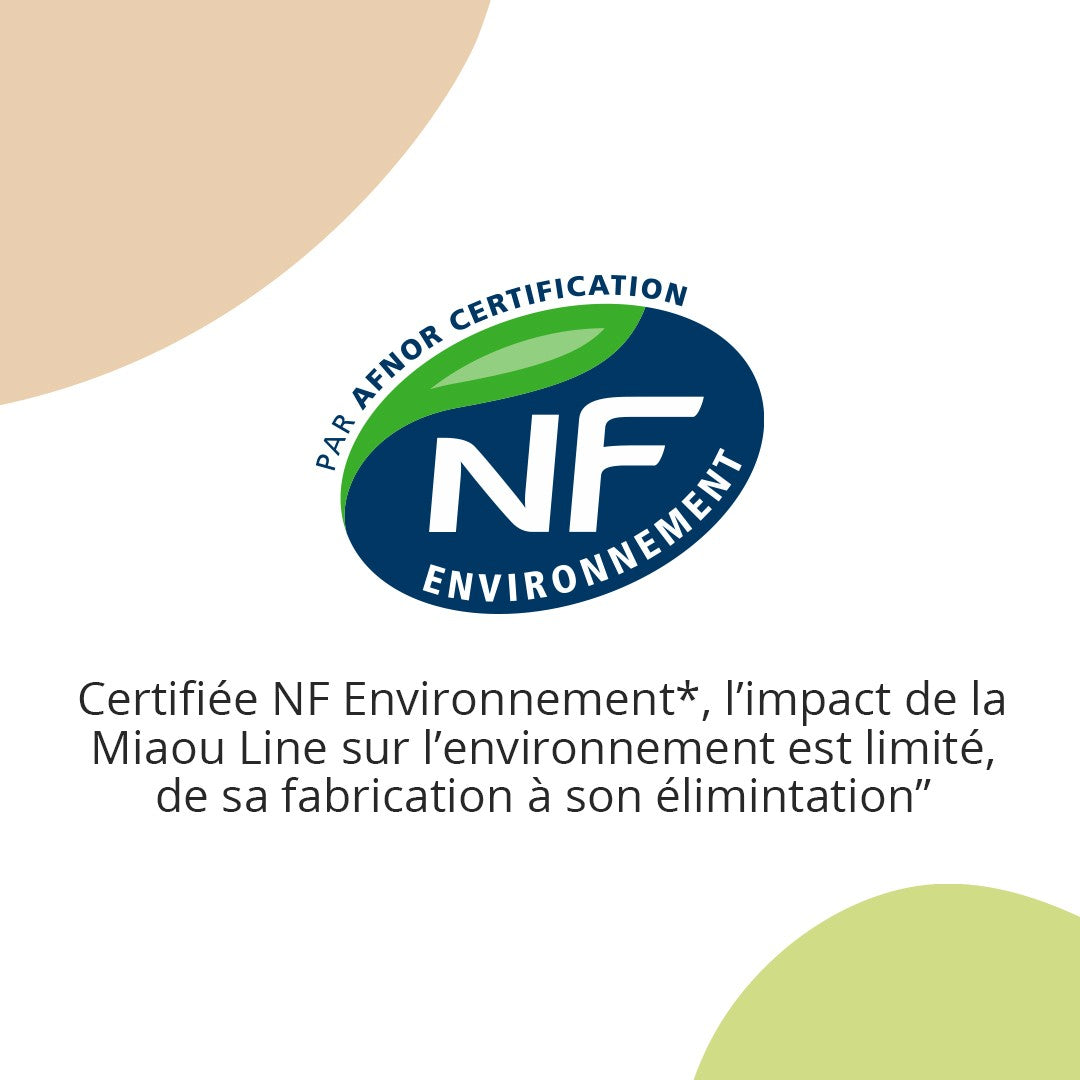 Litière végétale Miaou Line Natural