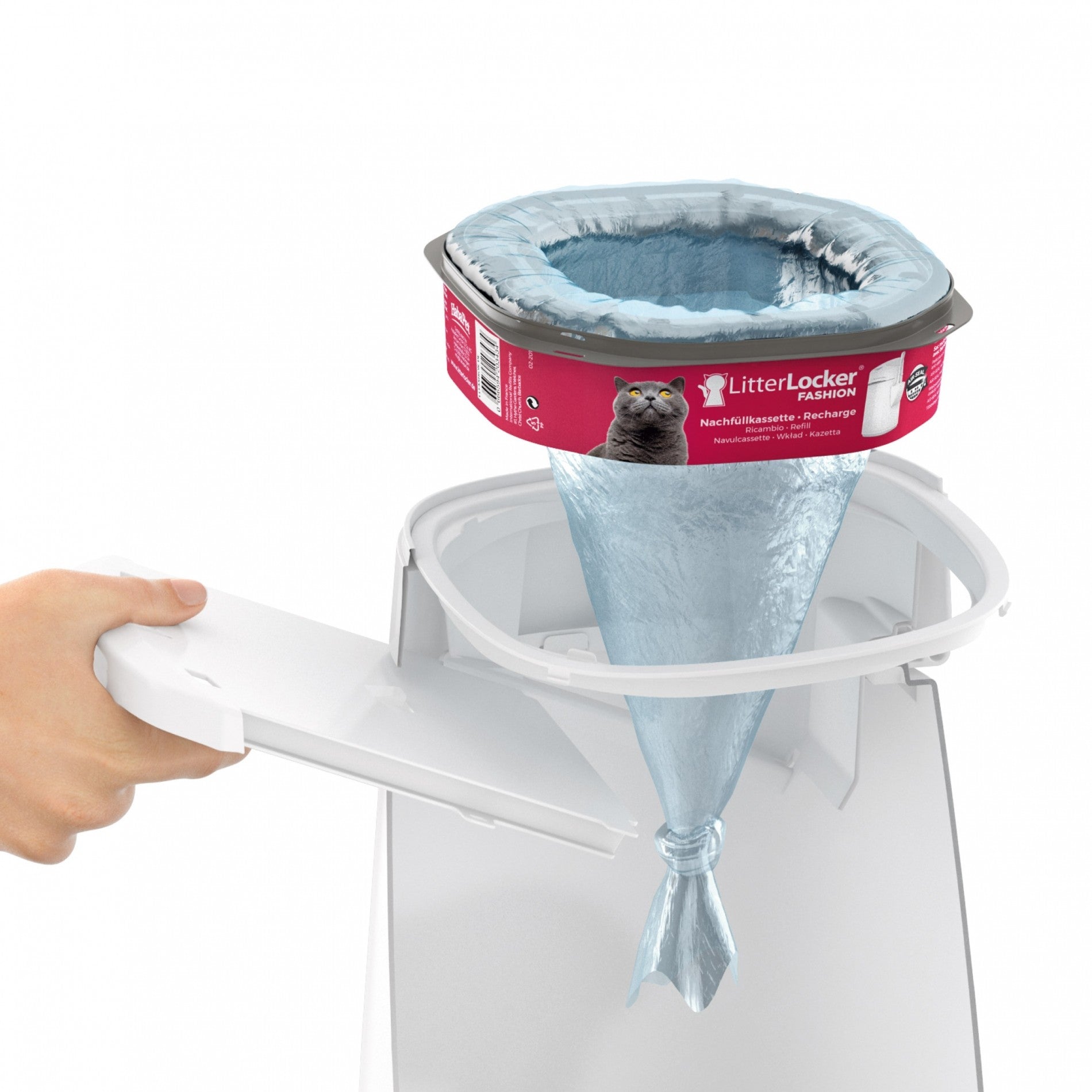 Recharge de sacs ronde pour poubelle Litter Locker II & Litter Locker Design