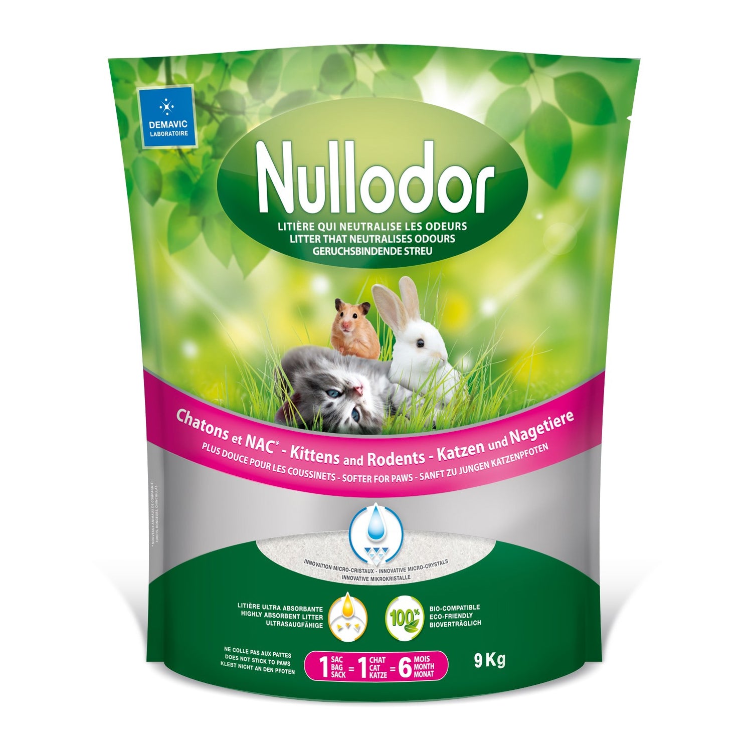 Litière Nullodor chatons et NAC