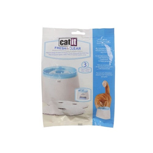 Filtres de rechange pour fontaine Fresh & Clear 2L