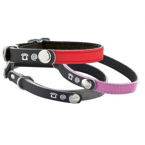 Collier porte-adresse réfléchissant