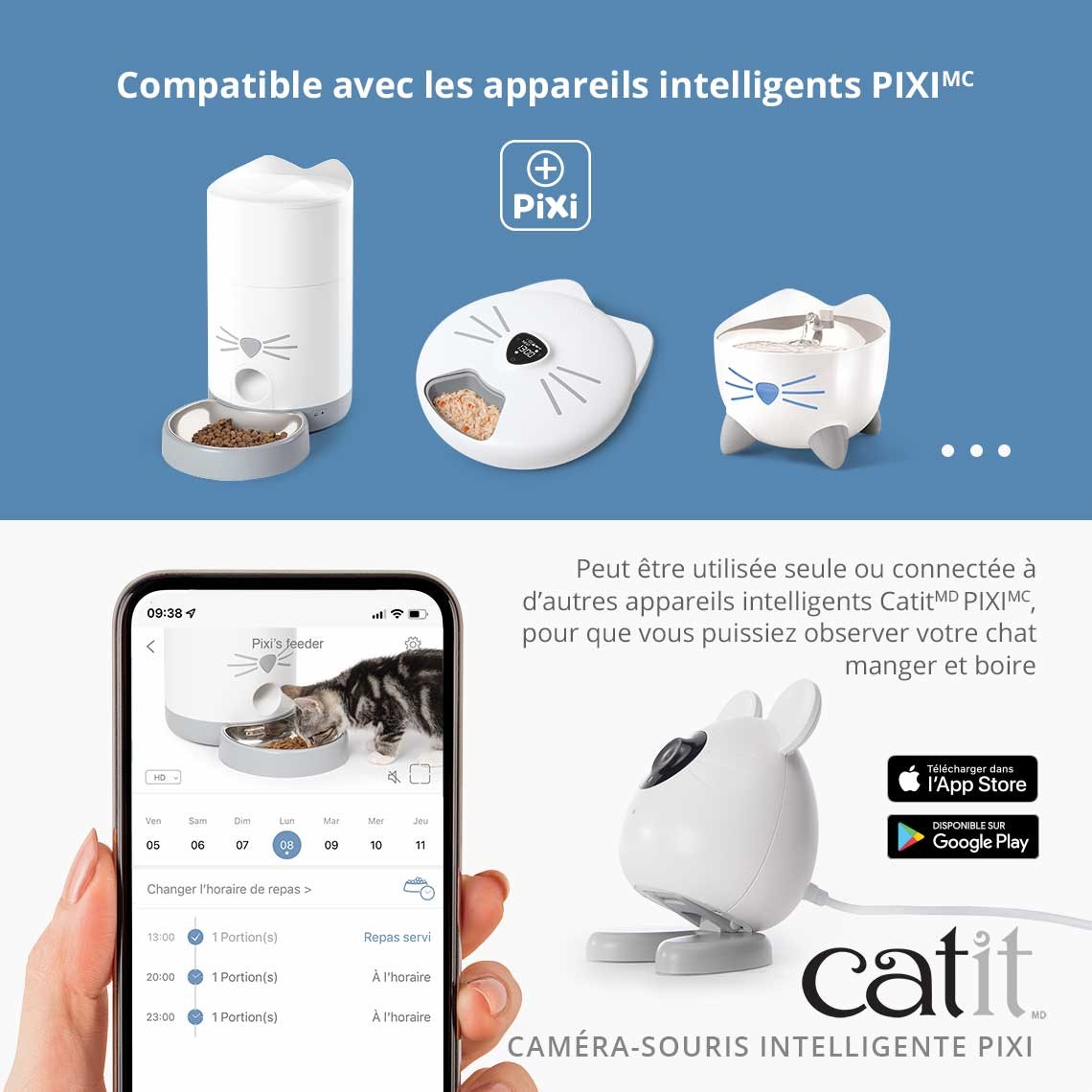 Caméra souris intelligente Pixi