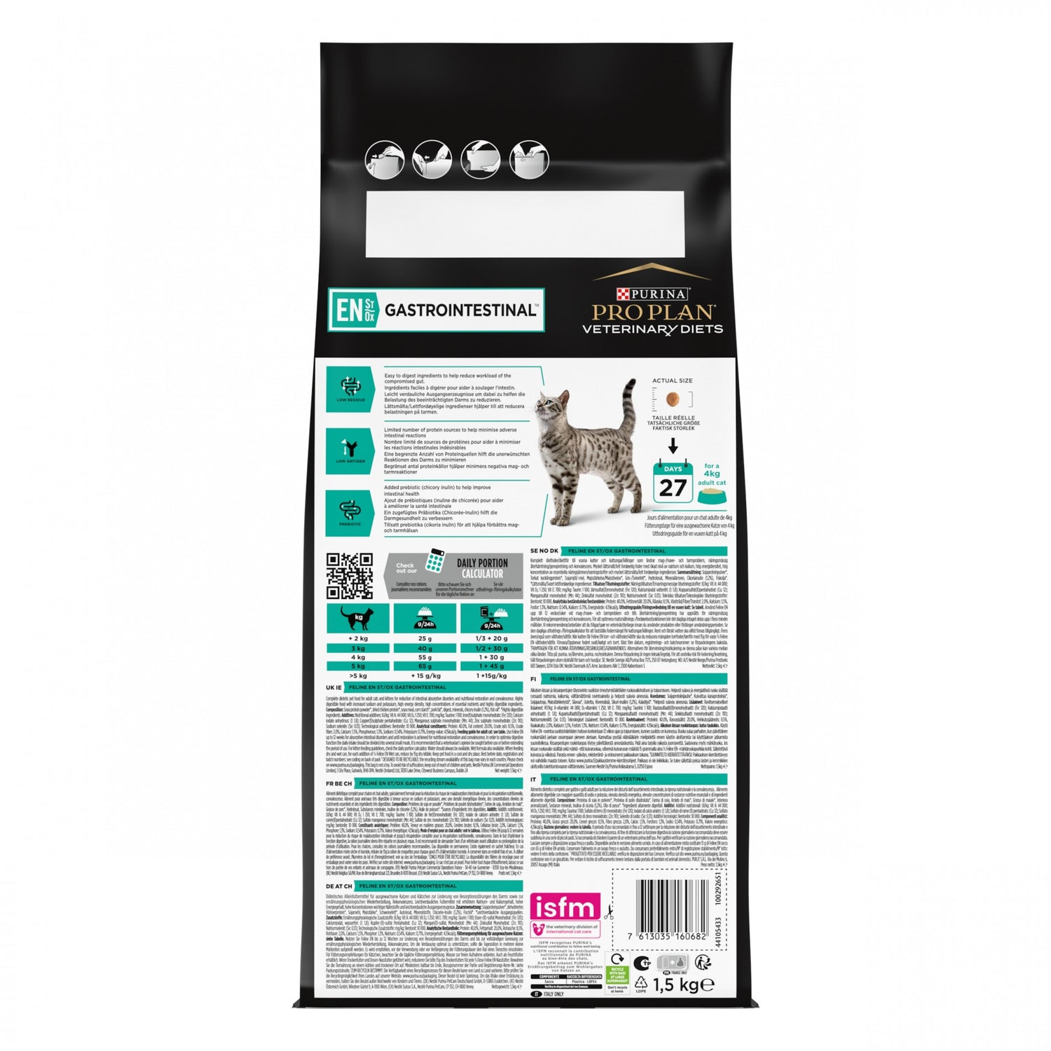 Pro Plan Veterinary Diets EN St/Ox Gastrointestinal – Croquettes pour chat