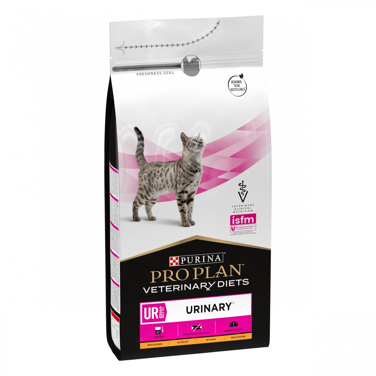 Pro Plan Veterinary Diets UR St/Ox Urinary au Poulet – Croquettes pour chat