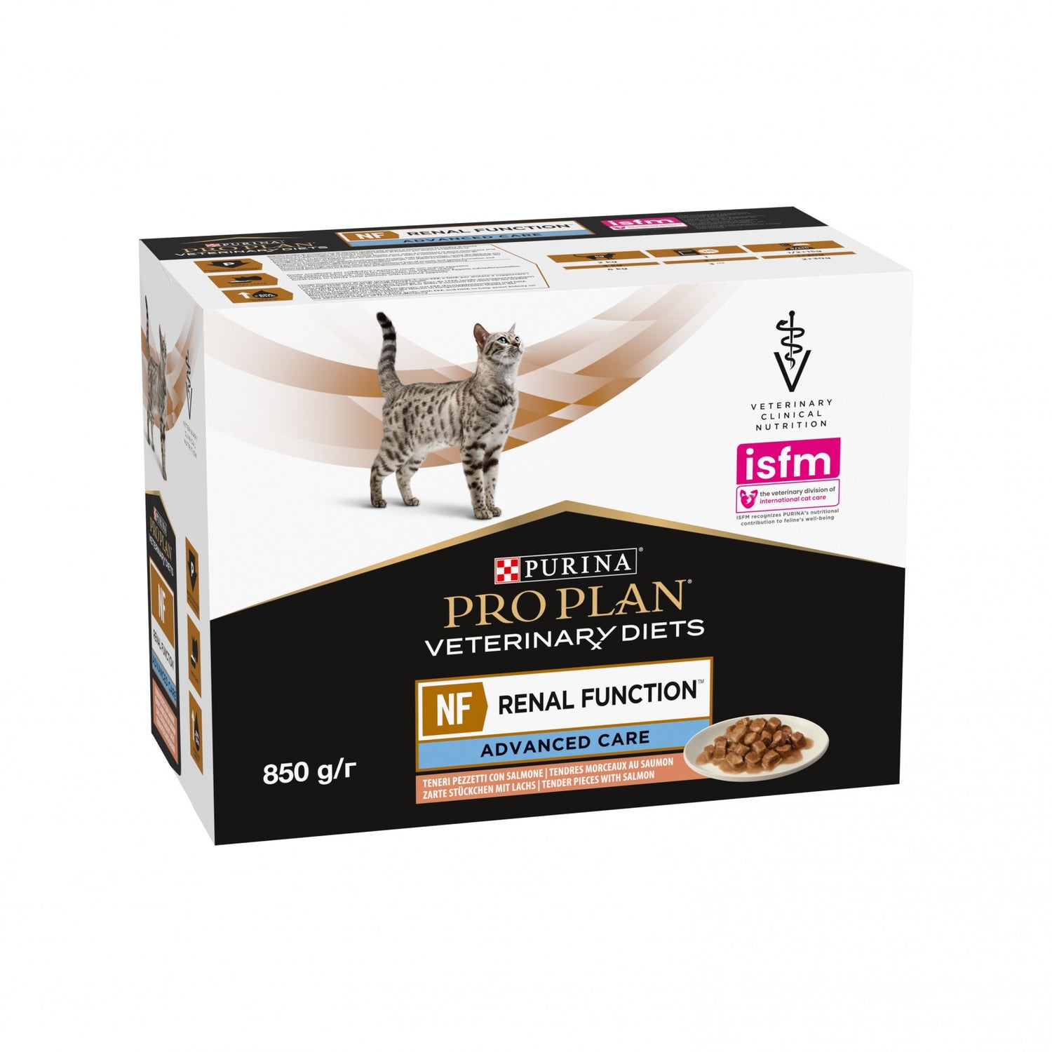 Pro Plan Veterinary Diets NF Renal Function Advance Care – Pâtée en bouchées pour chat