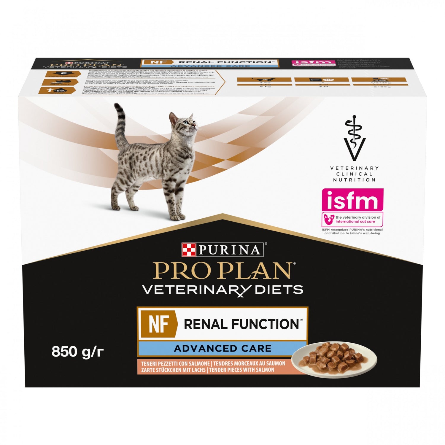 Pro Plan Veterinary Diets NF Renal Function Advance Care – Pâtée en bouchées pour chat