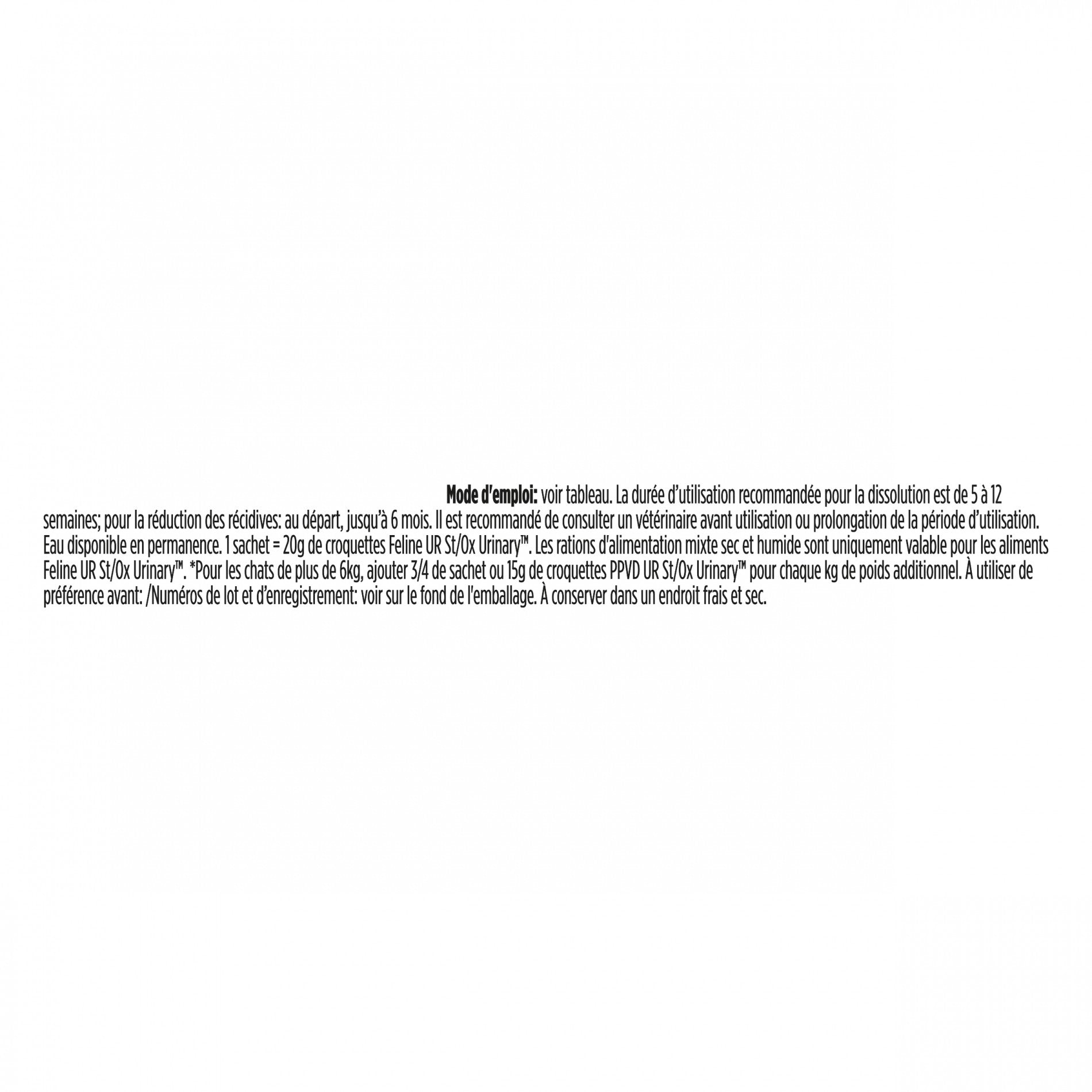 Pro Plan Veterinary Diets UR St/Ox Urinary – Pâtée en bouchées pour chat