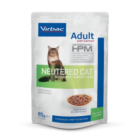 VIRBAC VETERINARY HPM Physiologique Adult Neutered Cat Sterilise