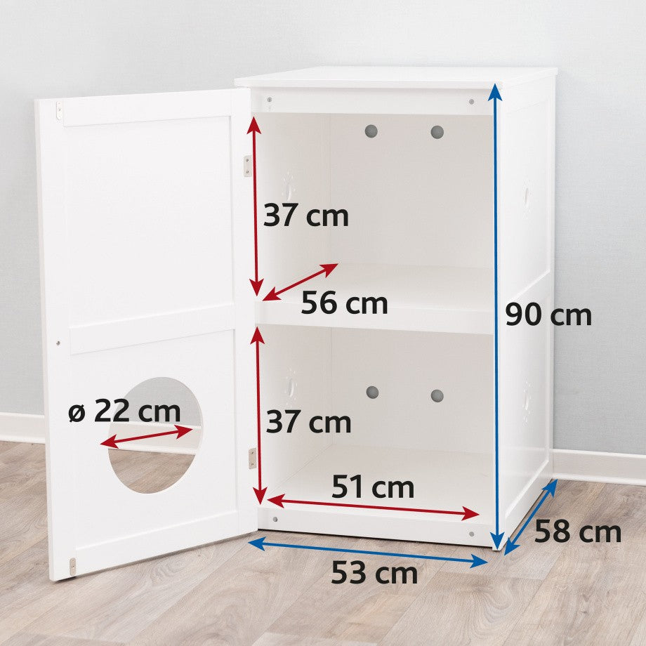 Meuble de toilette Double