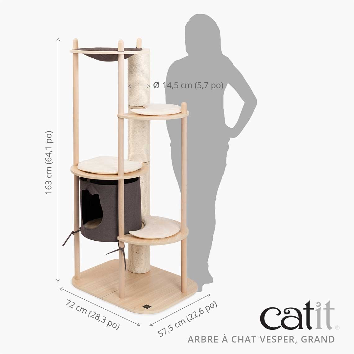 Arbre à chat Vesper TreeHouse III