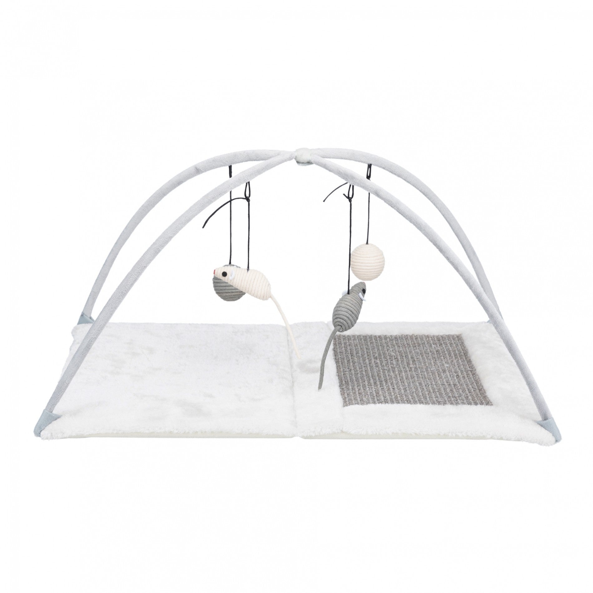 Tapis griffoir avec mobile