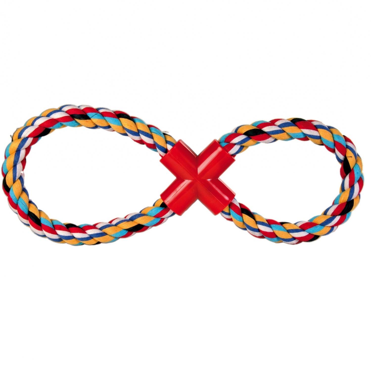 Corde en 8 chien