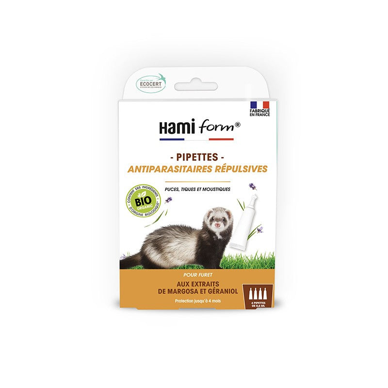 Pipettes Antiparasitaires Répulsives Bio - Furet