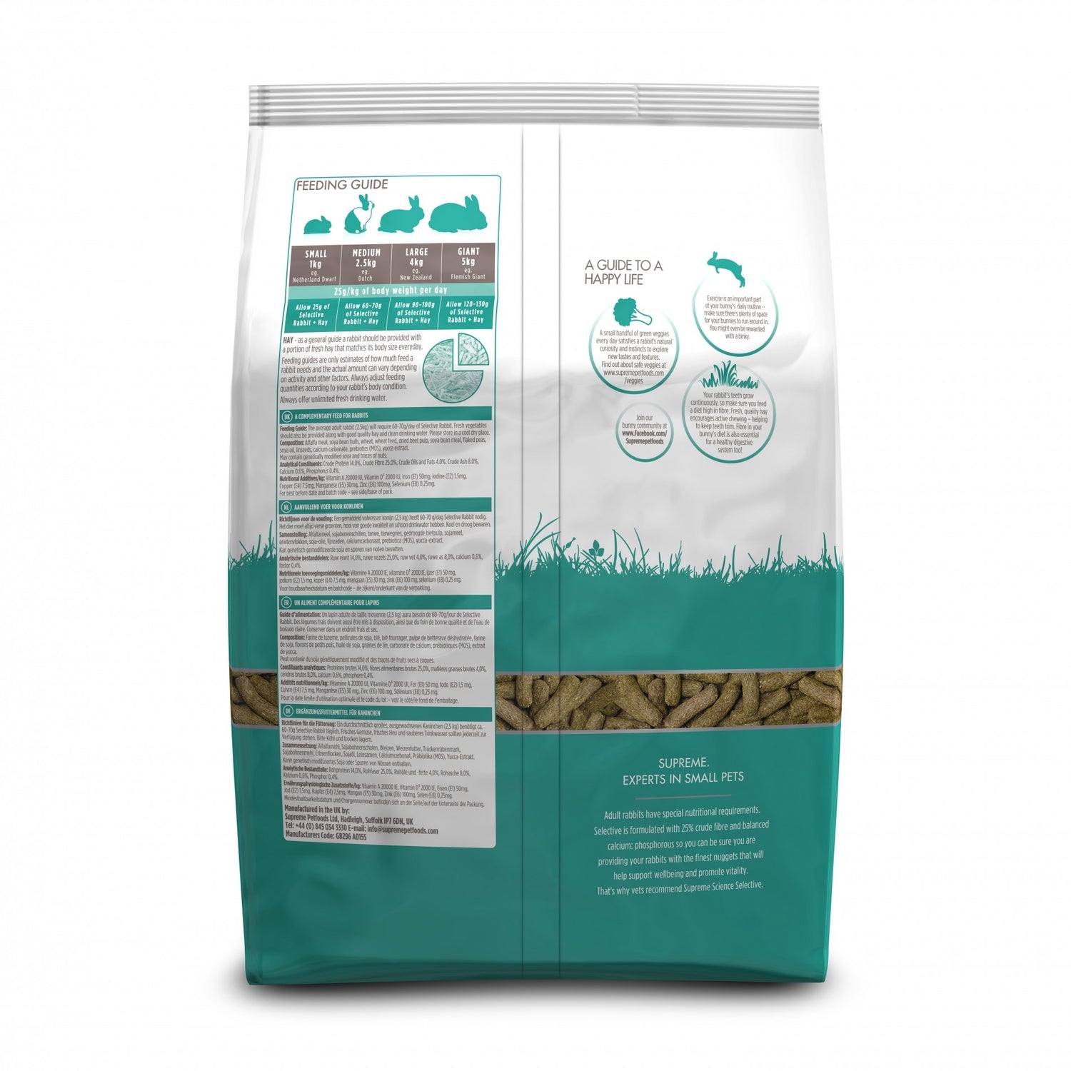 Science Selective Adulte Lapin