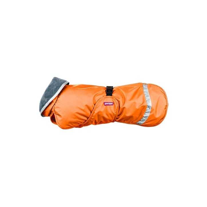 Pomppa Kevyt manteau imperméable pour chien Orange