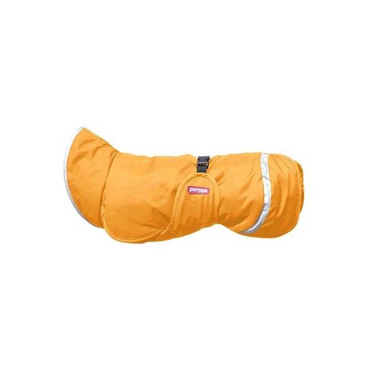 Pomppa Kevyt manteau imperméable pour chien Curry