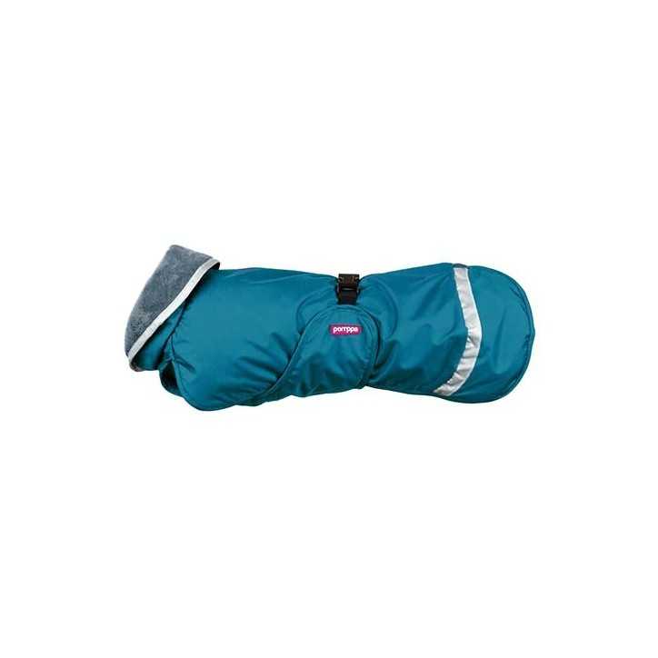 Pomppa Kevyt manteau imperméable pour chien Petrol