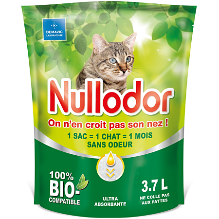 Litière Nullodor chat